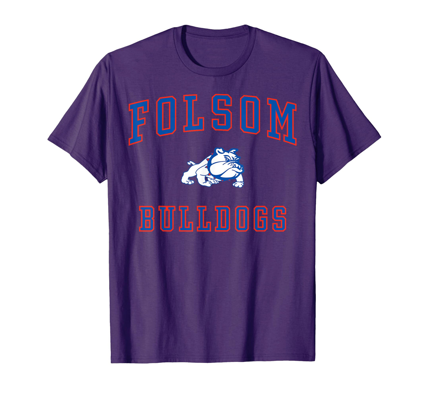 Folsom High School Bulldogs T-Shirt C1 T-Shirt