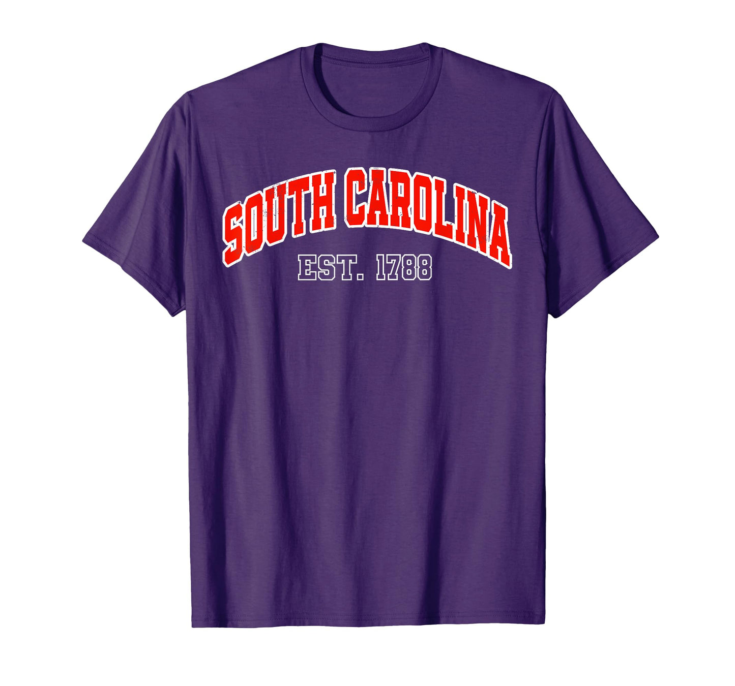 Retro South Carolina State Souvenir SC Vintage Sport Varsity T-Shirt