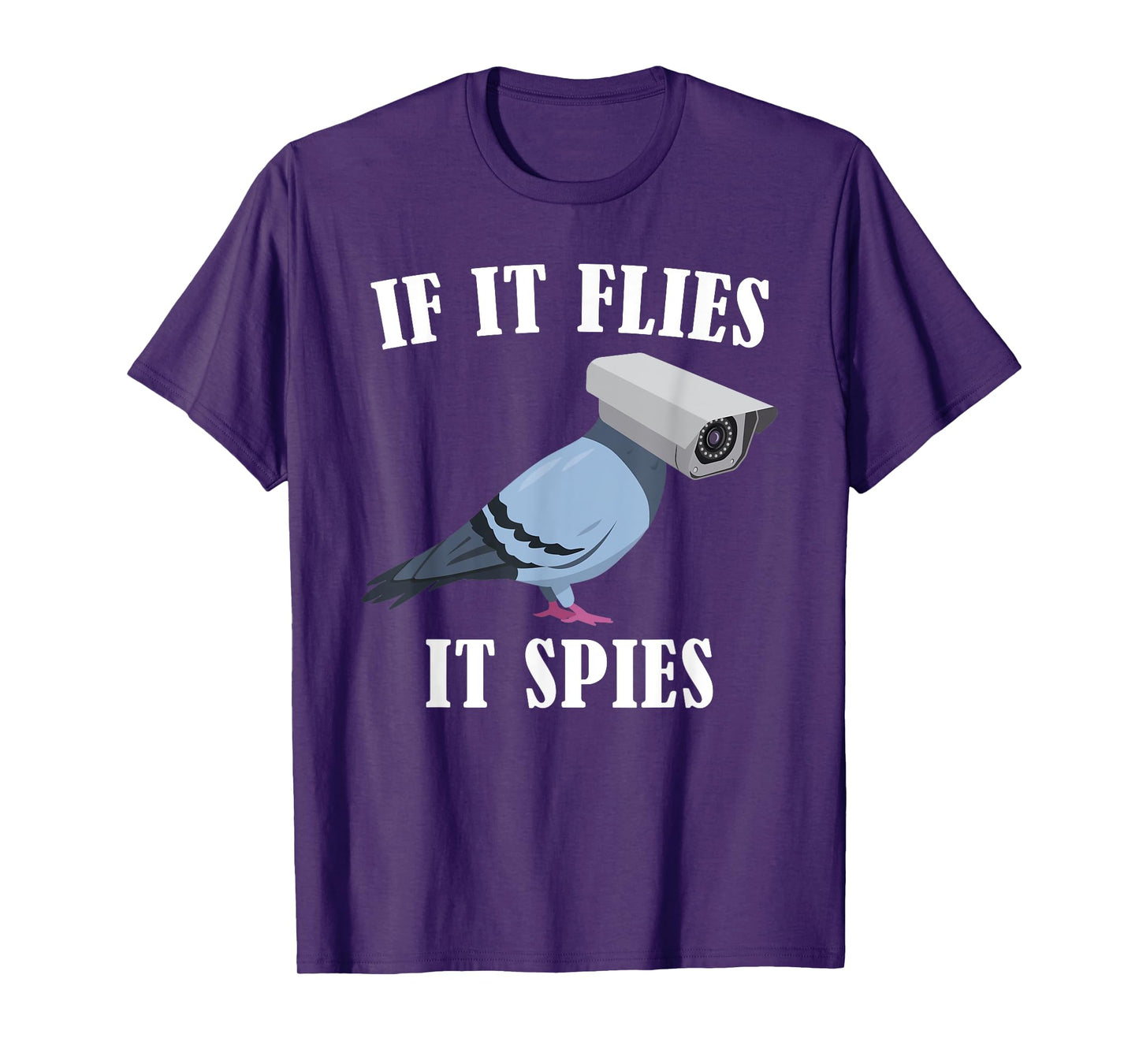 Birds Spie Conspiracy Joke Meme Surveillance | Mens & Womens T-Shirt