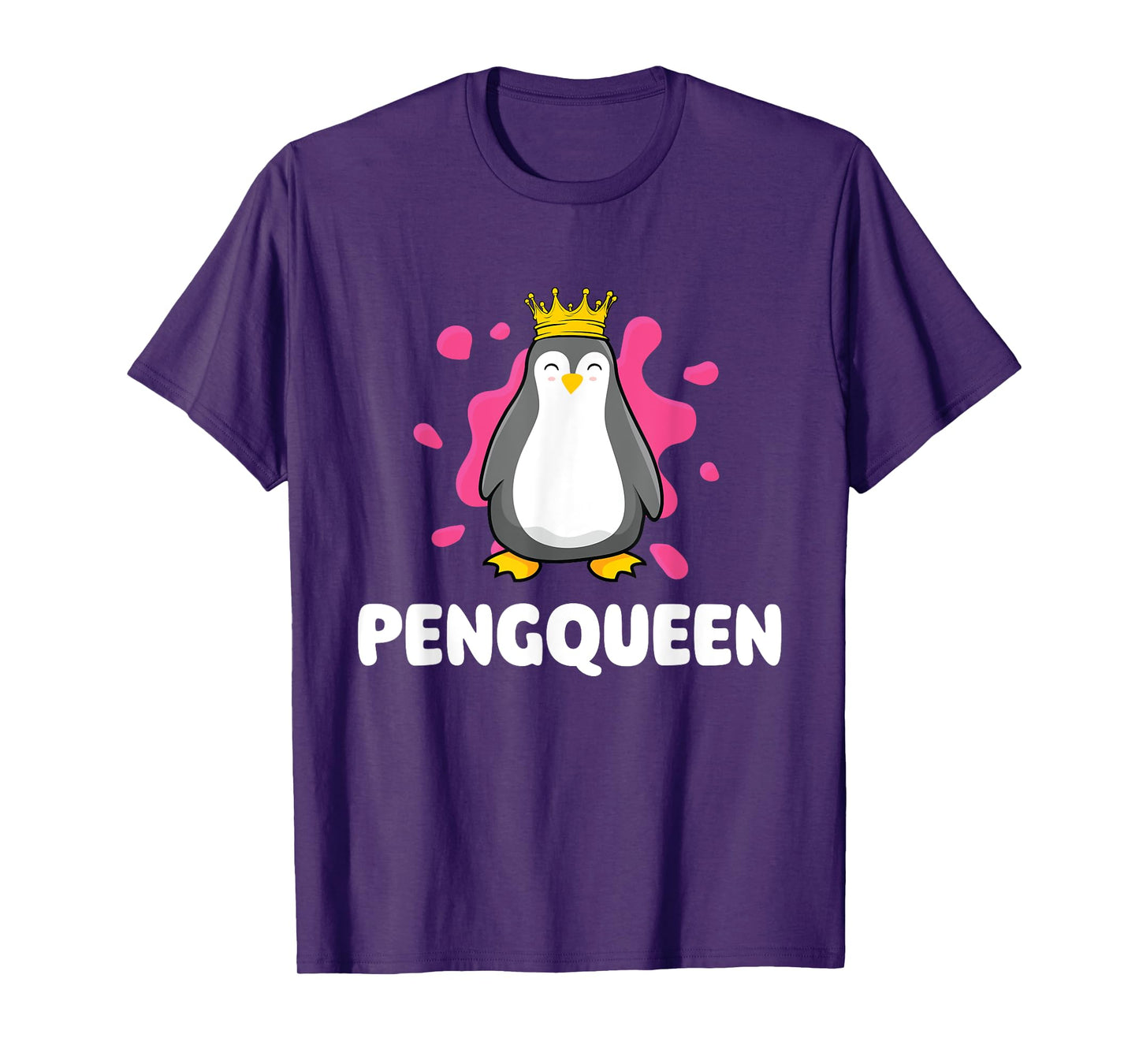 Pengqueen - Penguin Lover Bird Watcher Aquatic Bird T-Shirt
