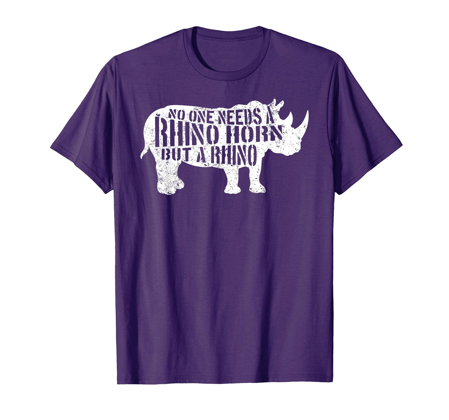 Rhino Horn Rhinoceros Animal Wildlife Lover Safari Africa T-Shirt