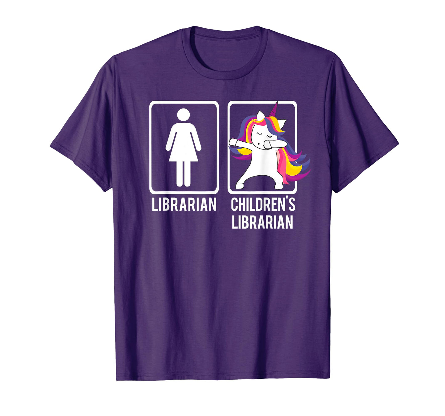 DABBING UNICORN CHILDREN'S LIBRARIAN Dabs Library Meme T-Shirt