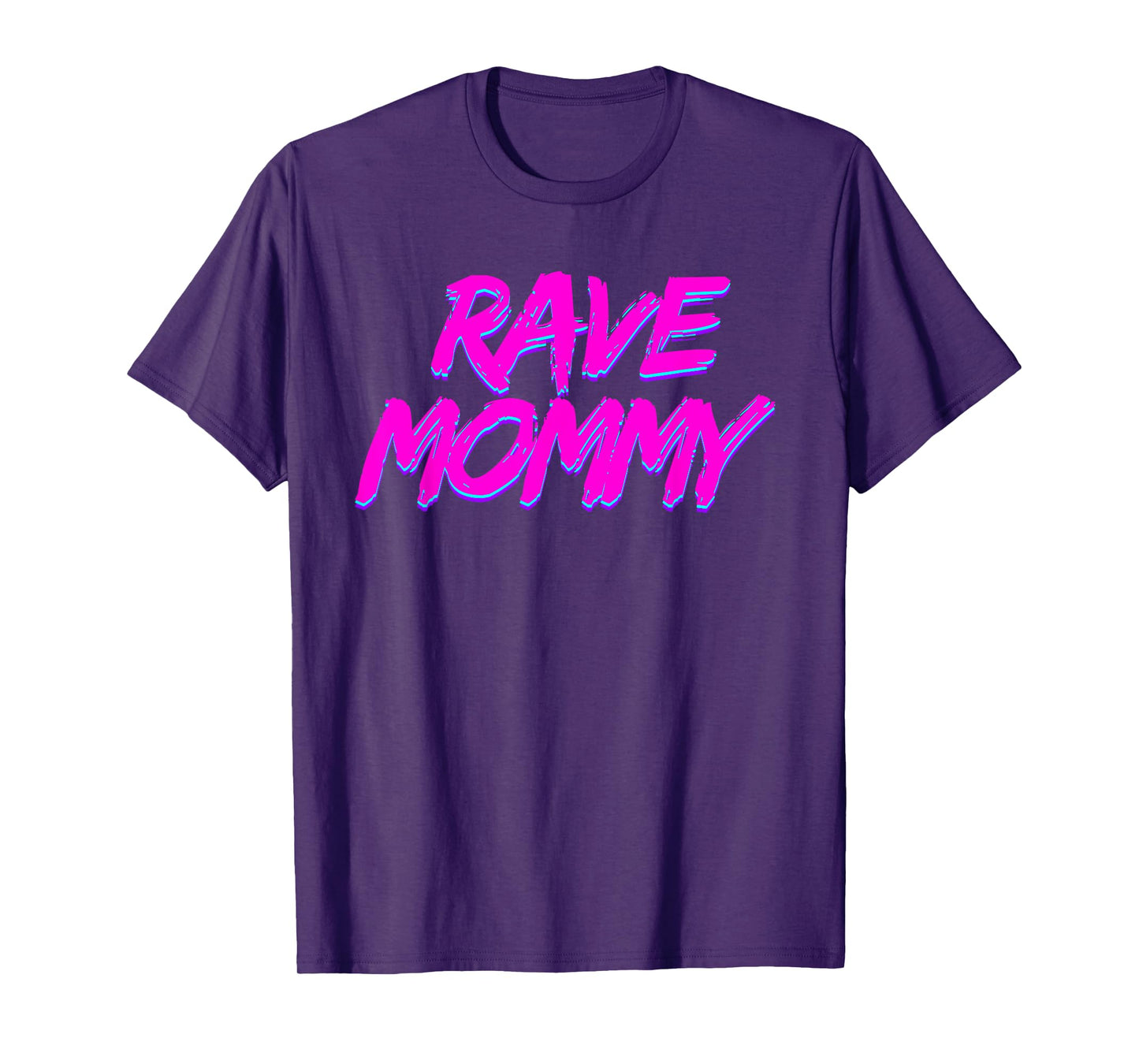 Rave Mommy Techno Rave Festival Party EDM Dance Bass Woman T-Shirt