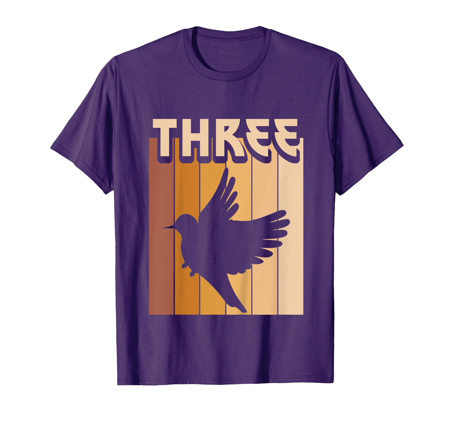 Kids 3 Year Old Bird Birthday Boy Girl 3rd Birthday Birds T-Shirt