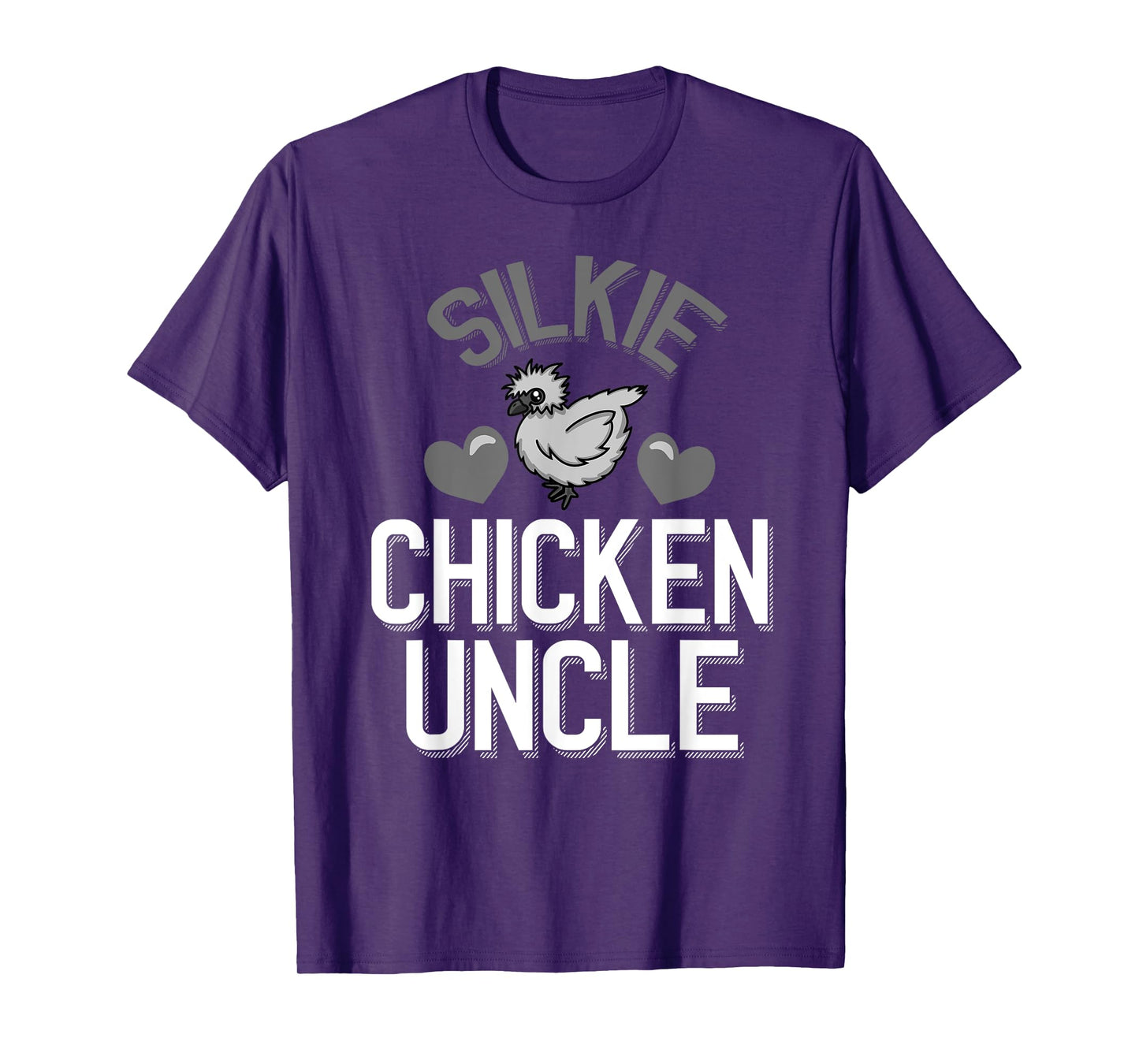 Silkie Chicken Uncle T-Shirt