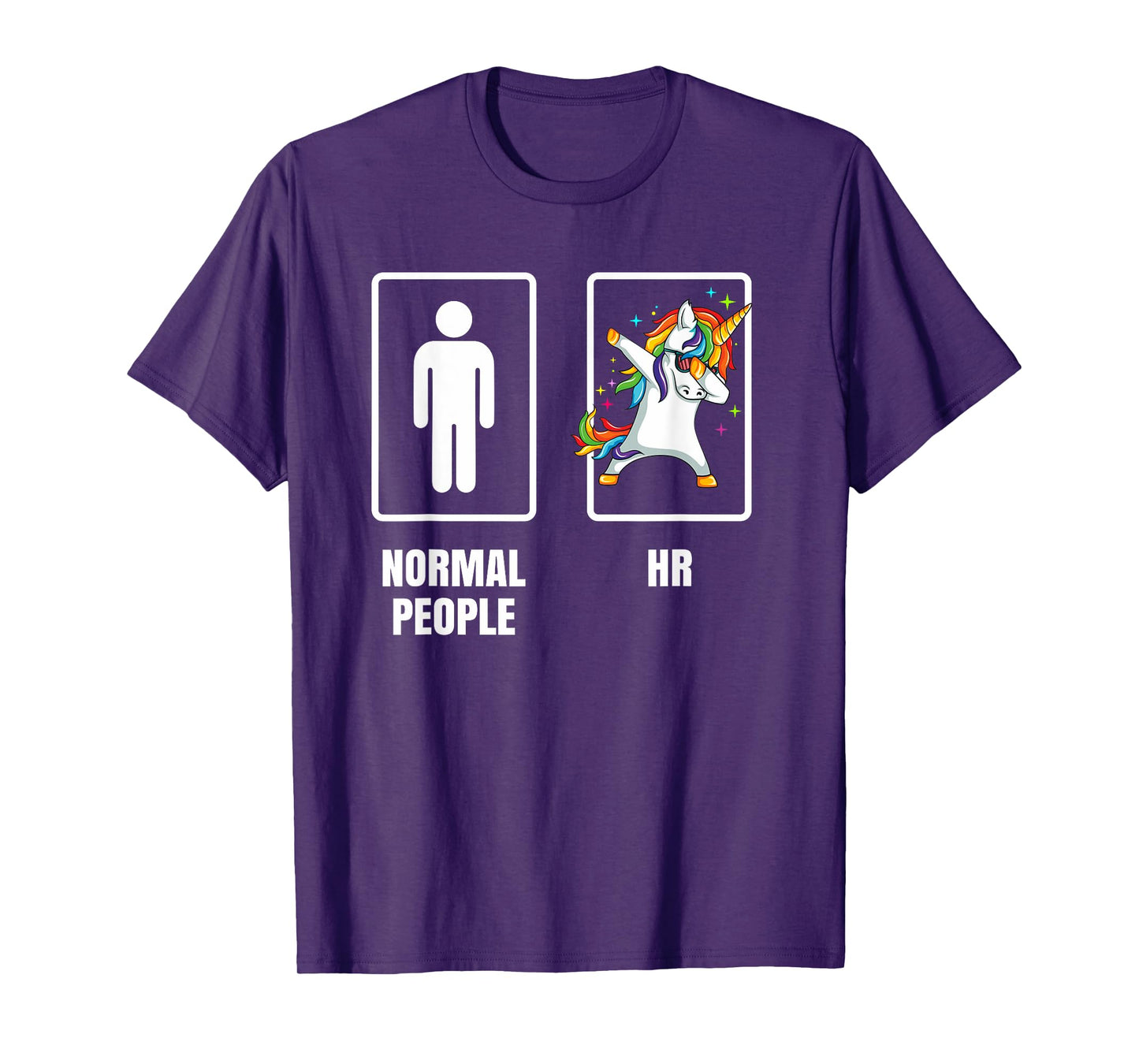 Dabbing Unicorn Boss & HR Human Resource Manager Office T-Shirt