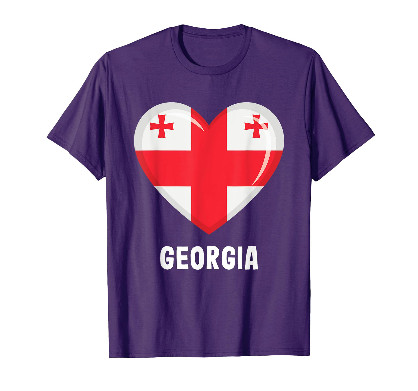 Georgian Flag Jersey T-Shirt