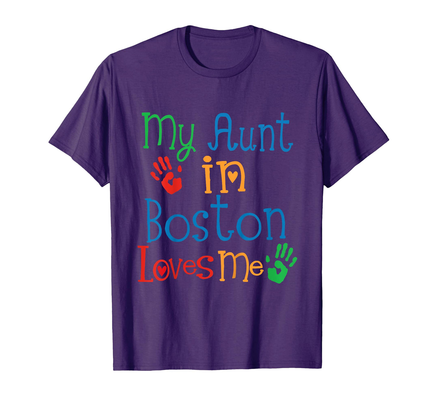 Kids My Aunt In Boston Loves Me Niece T-Shirt
