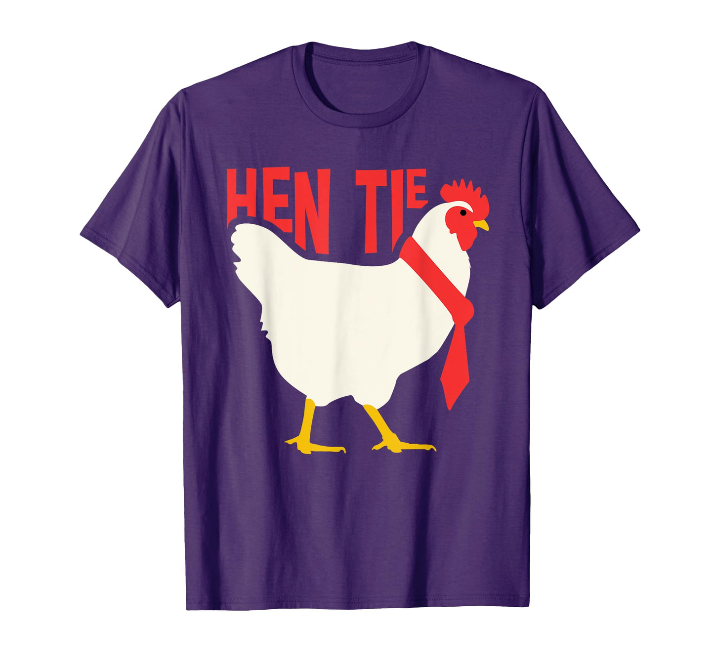 Funny Hen Tie Gift For Men Women Chicken Japanese Anime T-Shirt