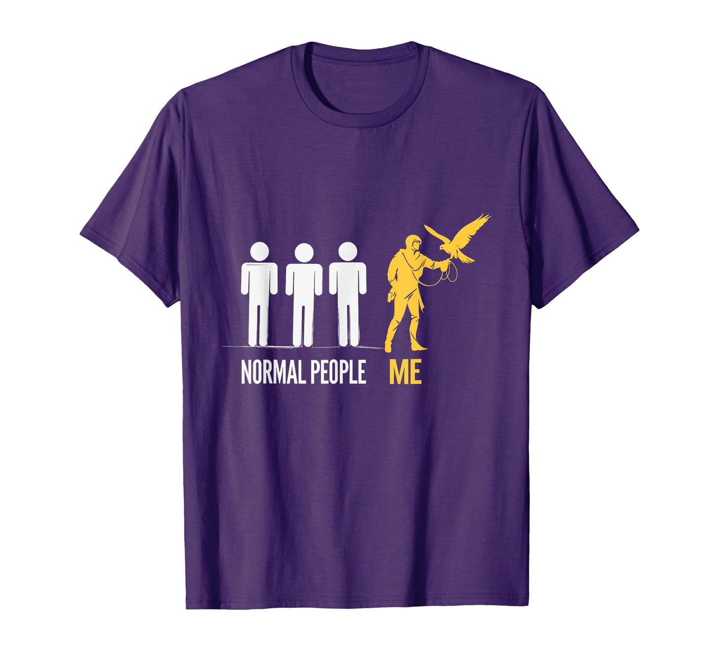 Normal People Me Falconry Birding Falconer Hobby T-Shirt