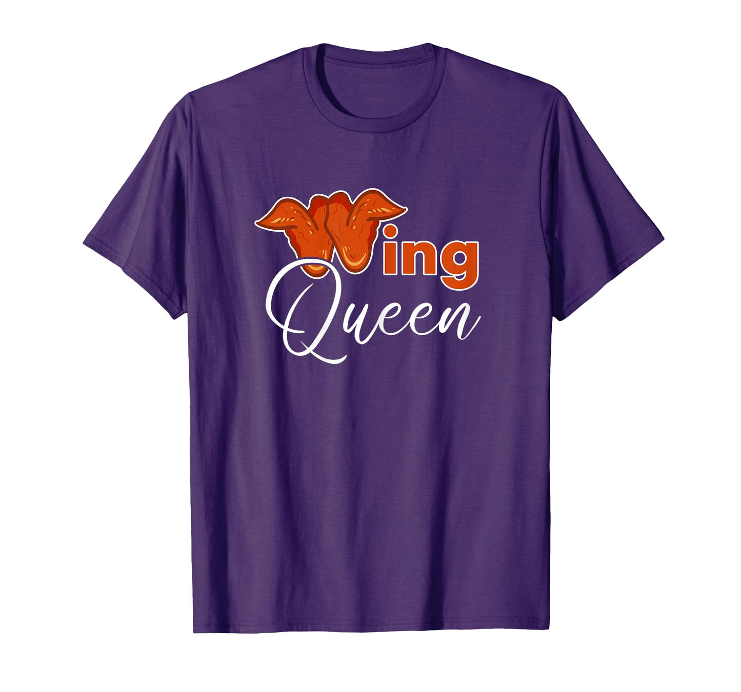Chicken Wing Shirt Funny Wing Queen Fried Chicken T-Shirt