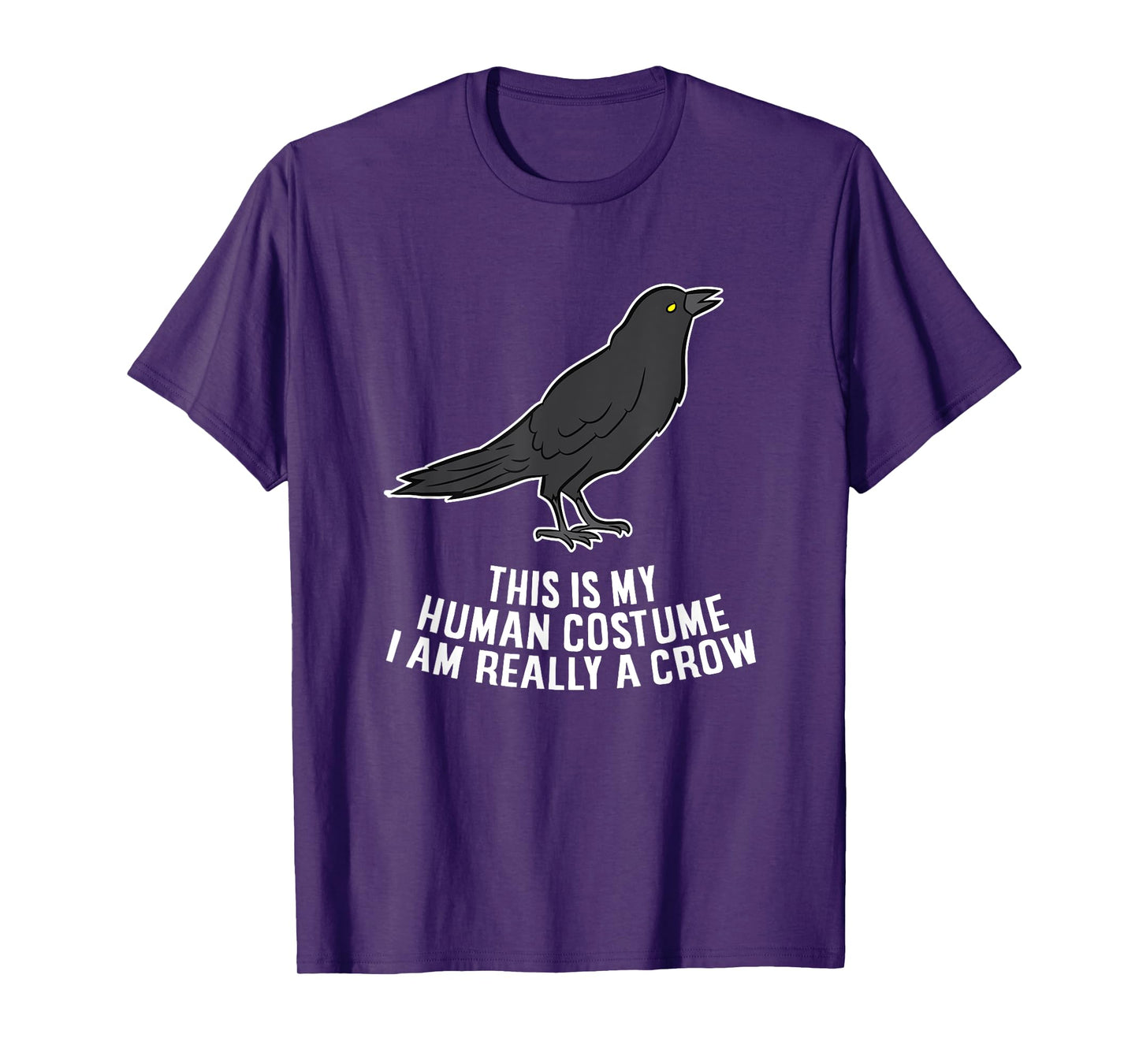 This Is My Human Costume I'm Really A Crow T-Shirt