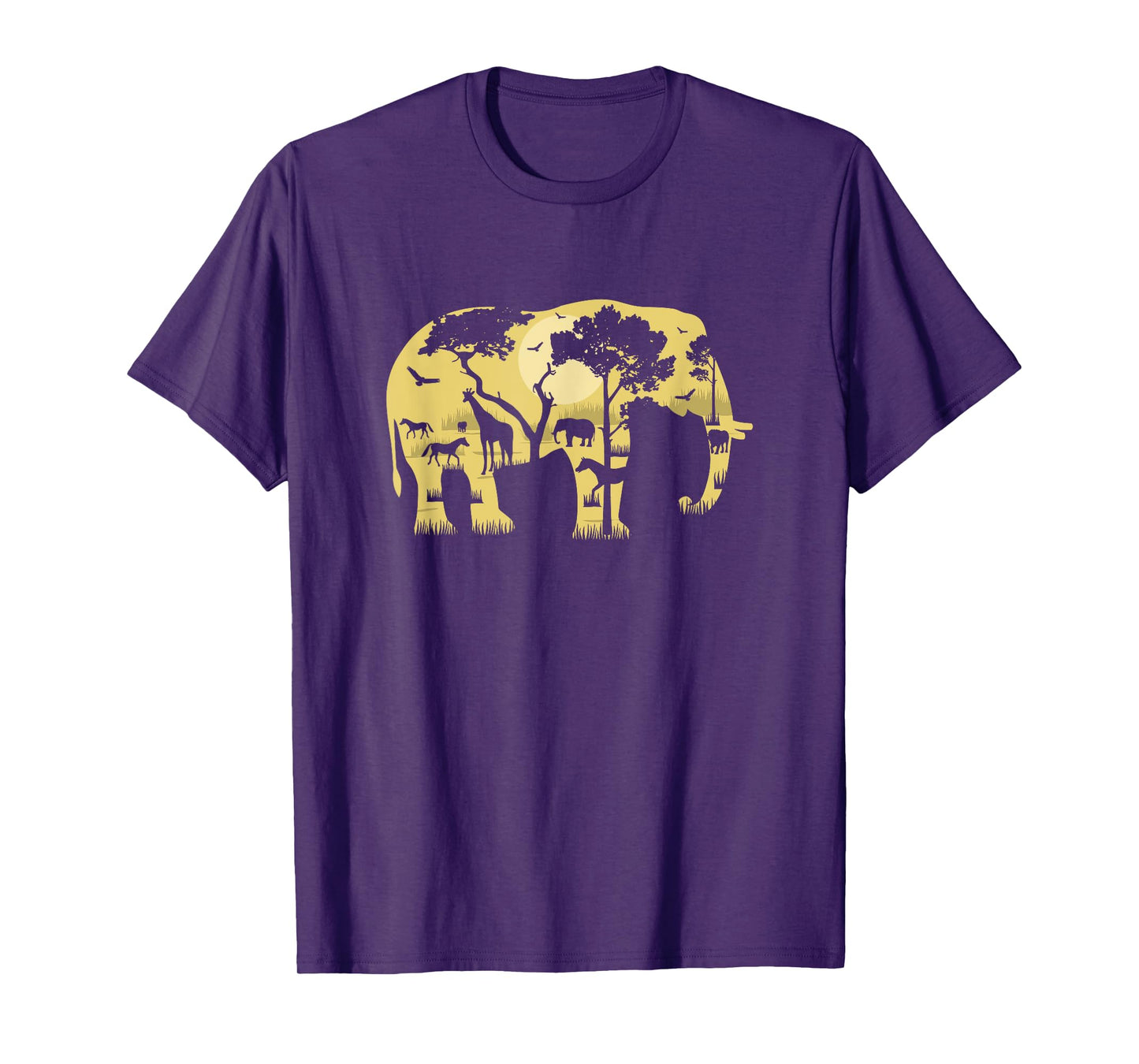 African Elephant Africa Wildlife Safari Nature Wild Animals T-Shirt