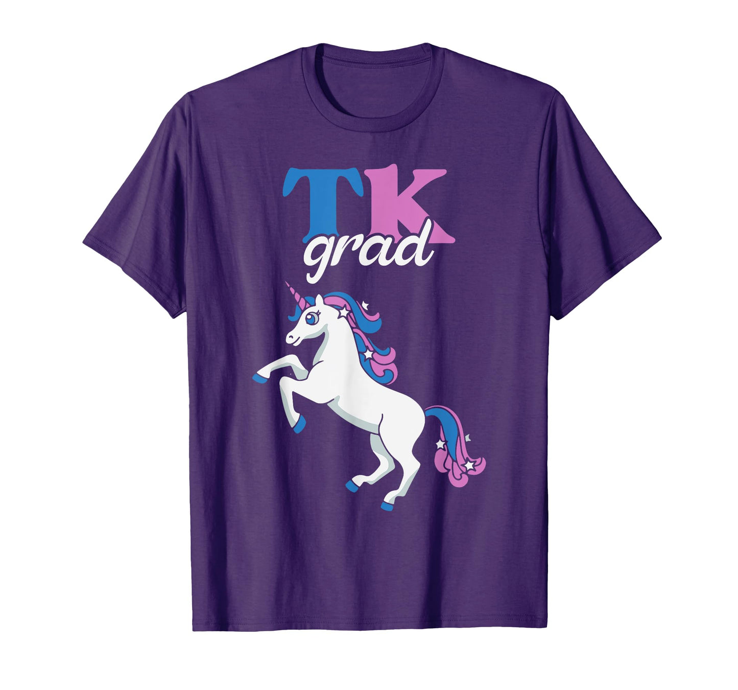 TK Graduate TK Graduation Transitional Kinder Grad Unicorn T-Shirt