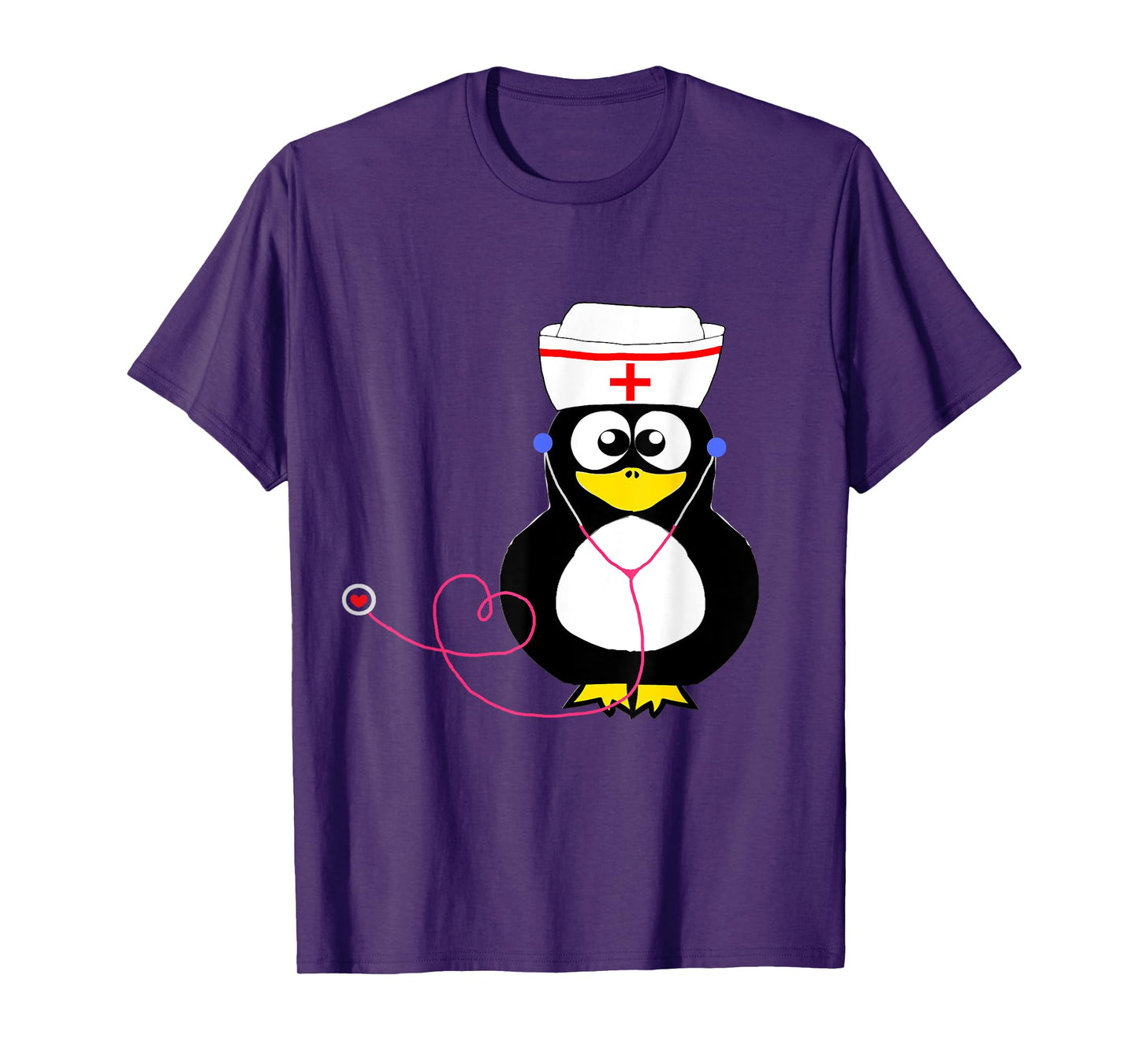Doctor Doctor Penguin Funny Nurse Water Bird T-Shirt