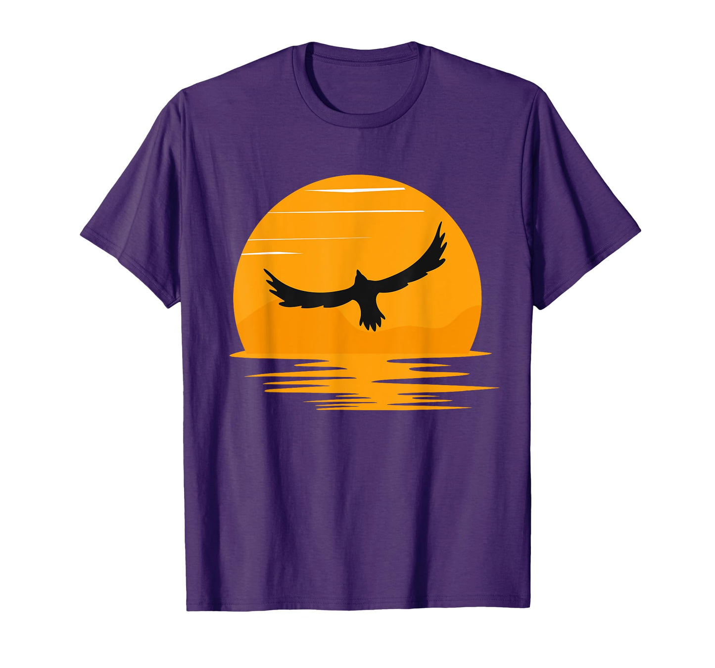 Flying Soaring Bald Eagle Bird Lover Gift For Men Women Kids T-Shirt