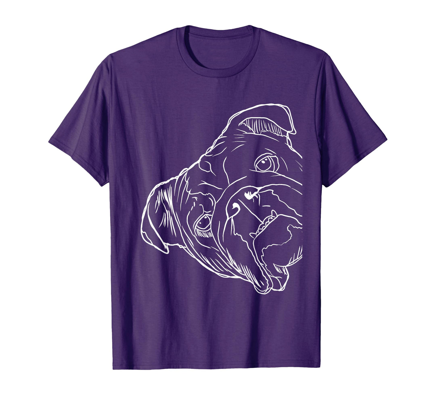 Funny Dog English Bulldog T-Shirt for Men Women Kids