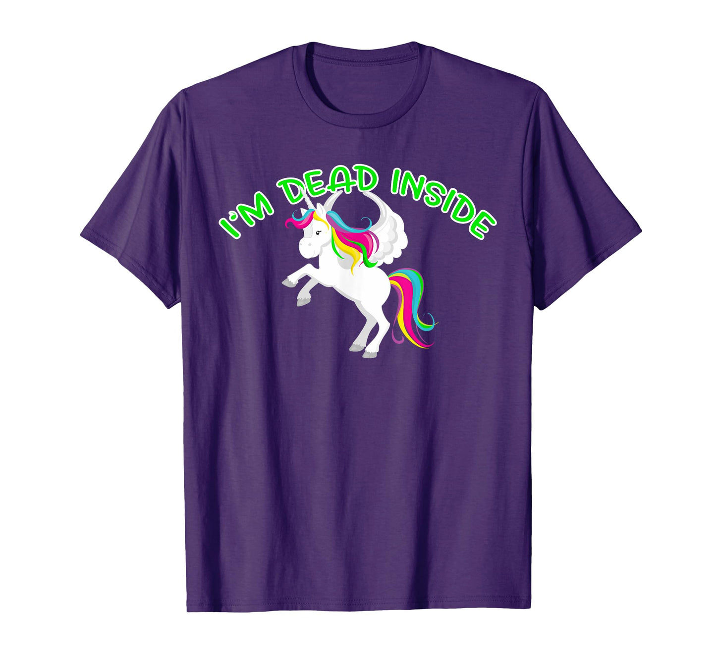 I'm Dead Inside Funny T-Shirt Unicorn T-Shirt