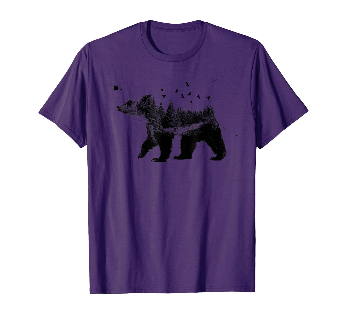 Bear Nature TShirt- Tee Shirt T-Shirt