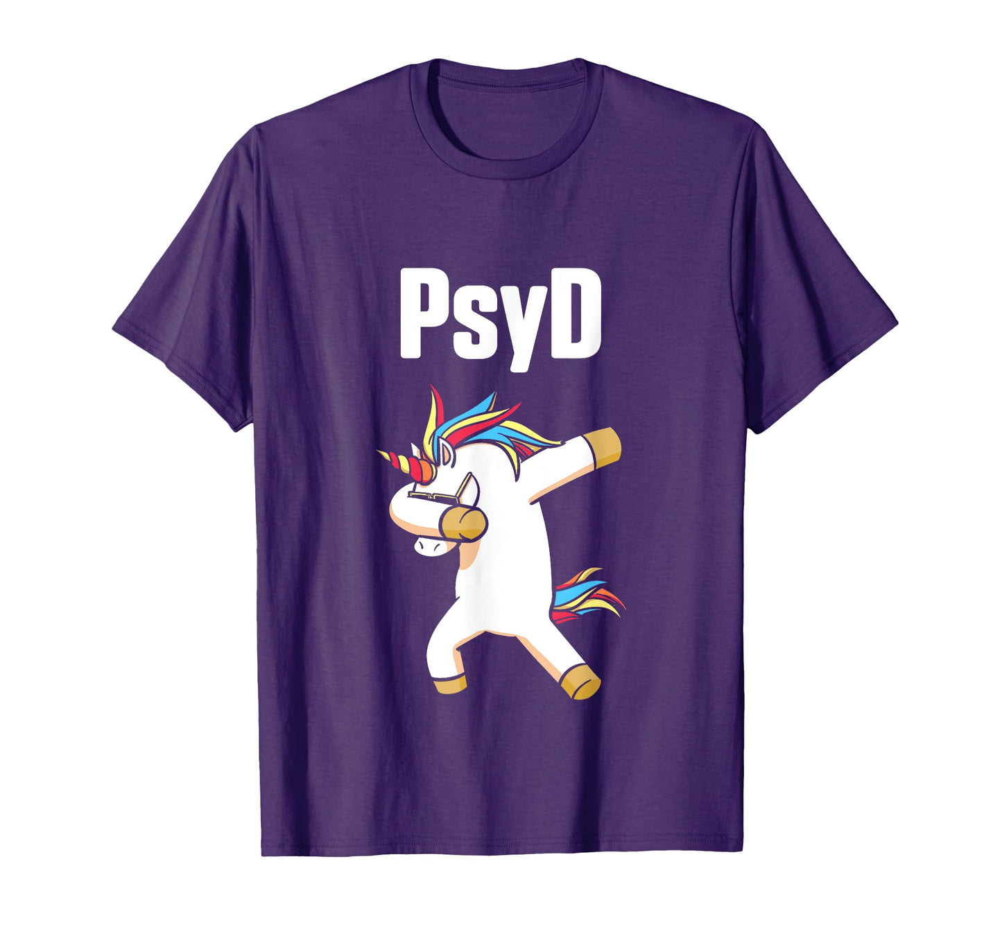 PsyD Doctor of Psychology Unicorn Doctorate Graduation T-Shirt