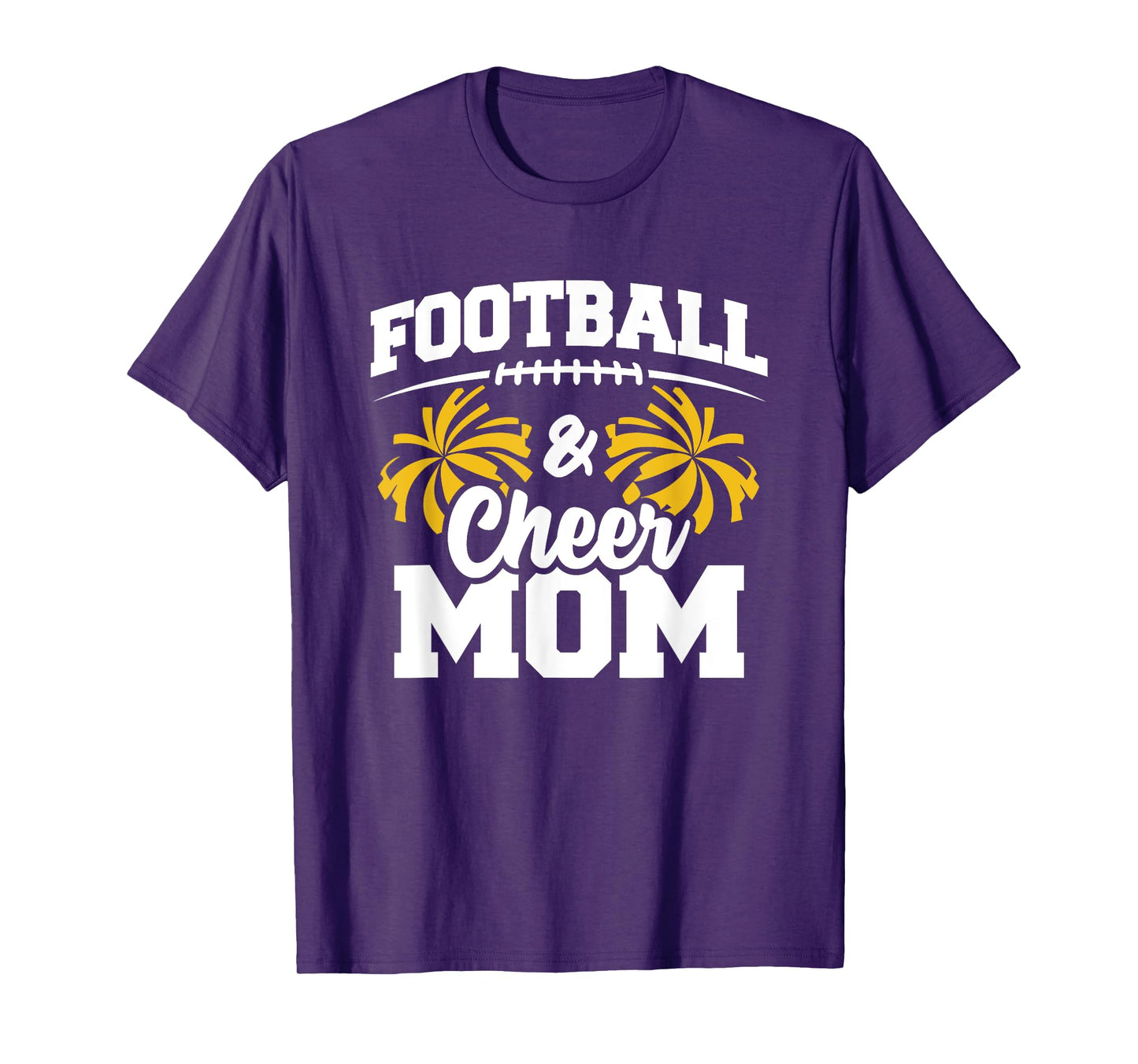 Football Cheer Mom - High School Cheerleader - Cheerleading T-Shirt