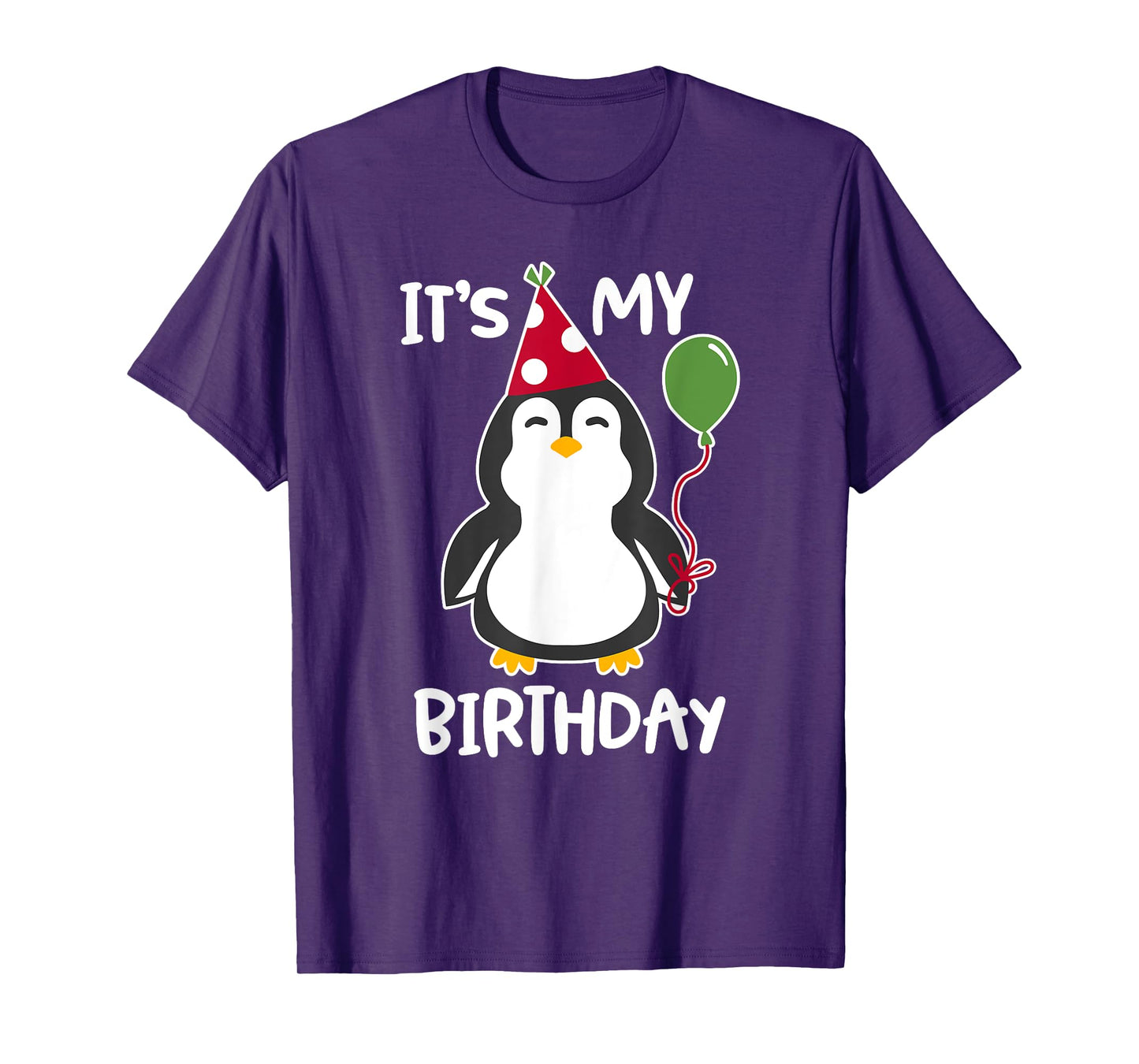 It's My Birthday Penguin Shirt T-Shirt