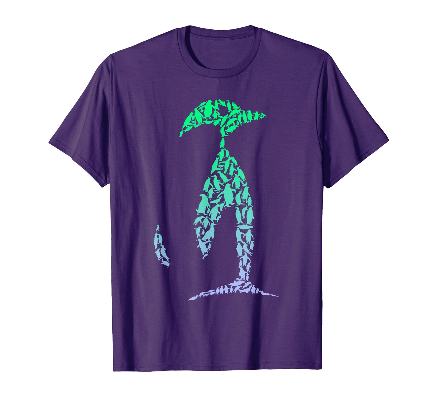 Boys Penguin Shirts Silhouette Penguins T-Shirt | Boys Penguin T-Shirt