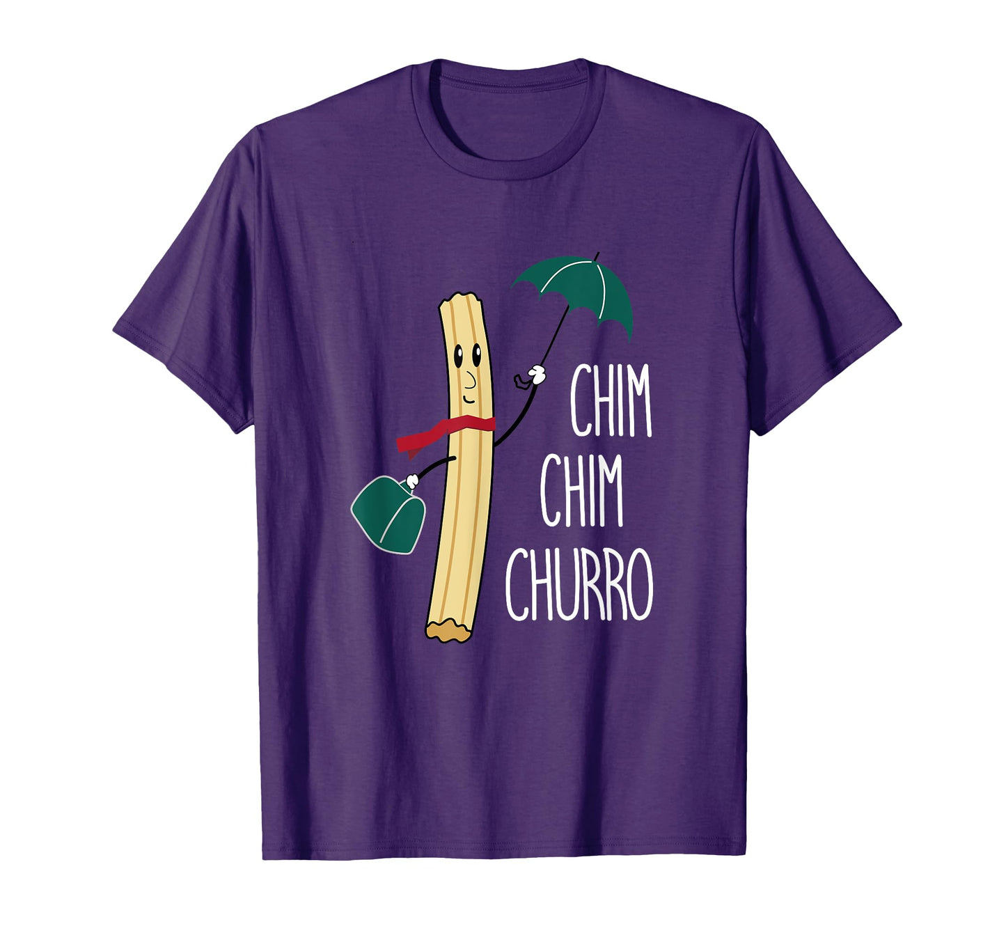 Cheeky Bird Designs [Chim Chim Churro] Funny Churros Theme Park T-Shirt