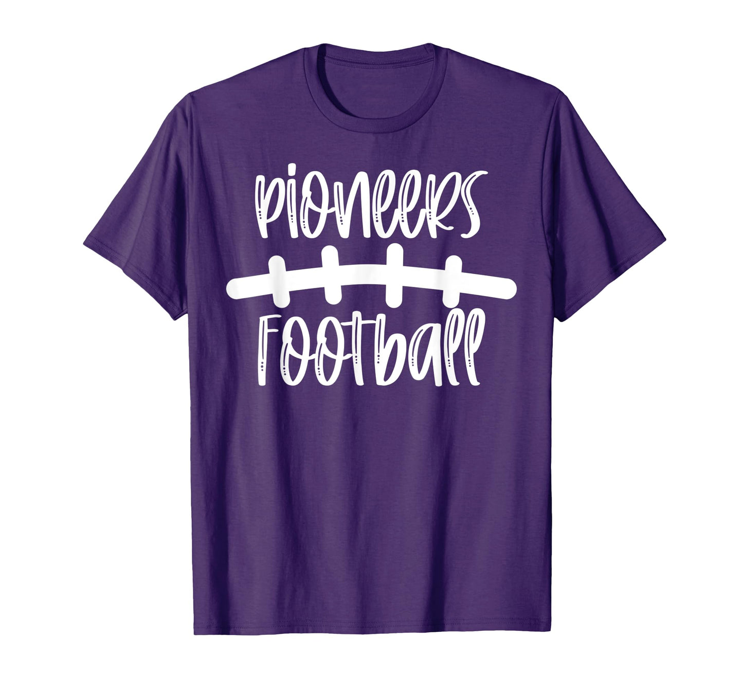 Pioneers Football School Spirit Team Mascot Game Night T-Shirt