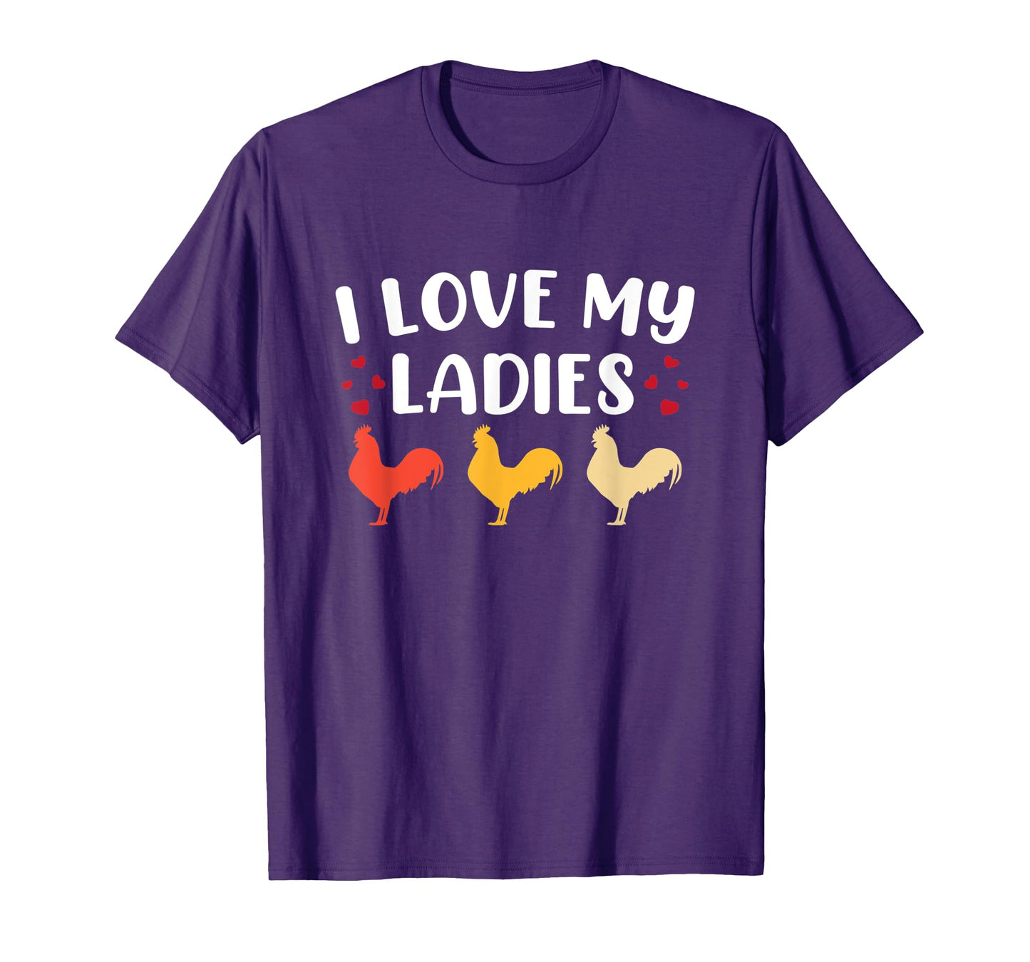 Funny Chicken Art Men Women Ladies Chicken Farmer Whisperer T-Shirt