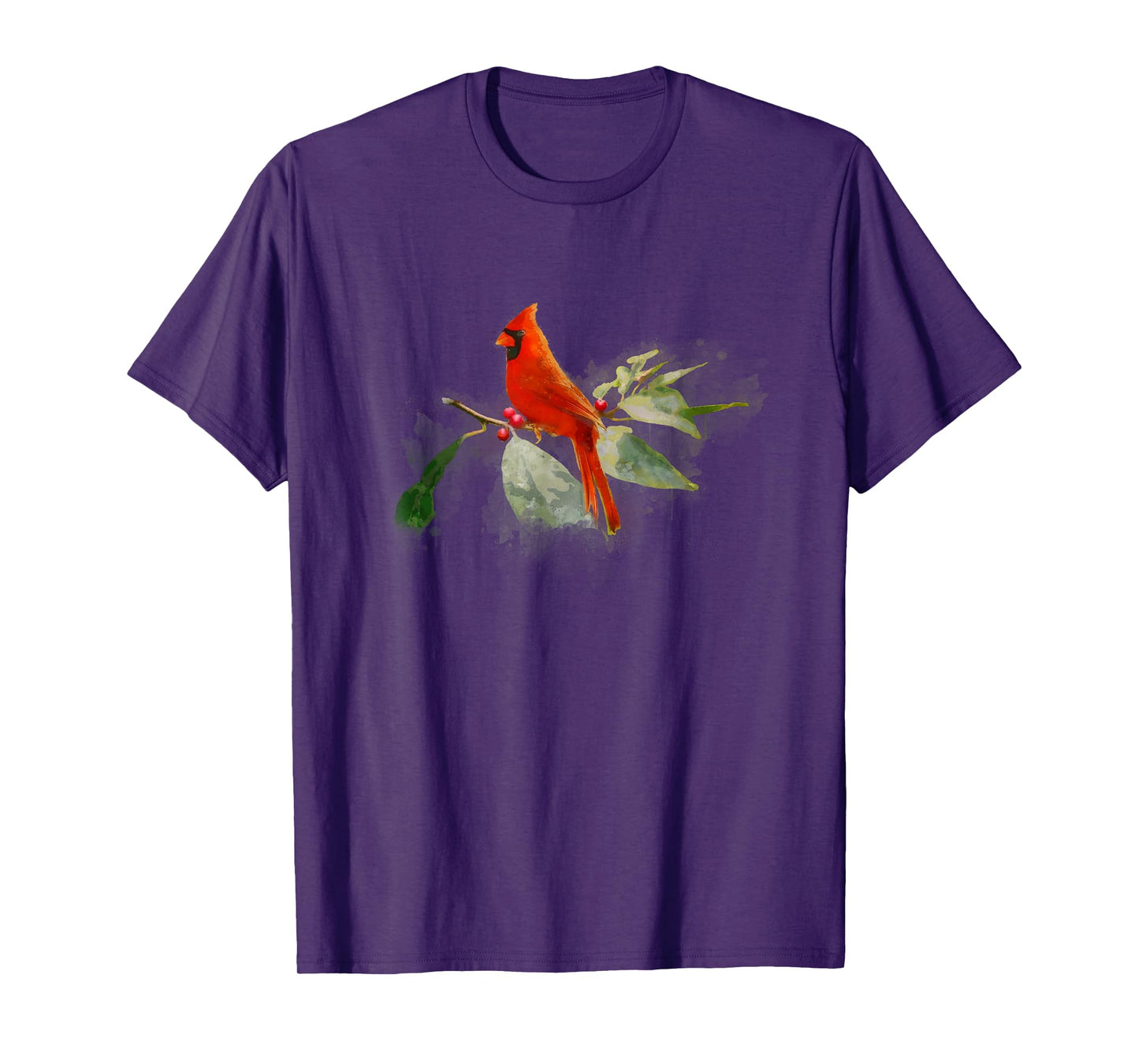 Wild Red Cardinal Bird T-Shirt T-Shirt