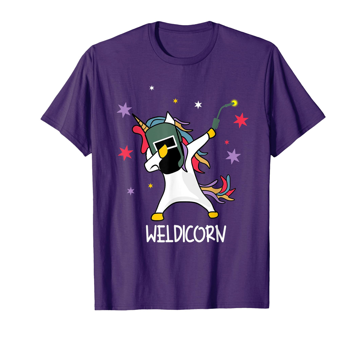 Weldicorn Welding Unicorn Dubbing | Funny Welder T-Shirt