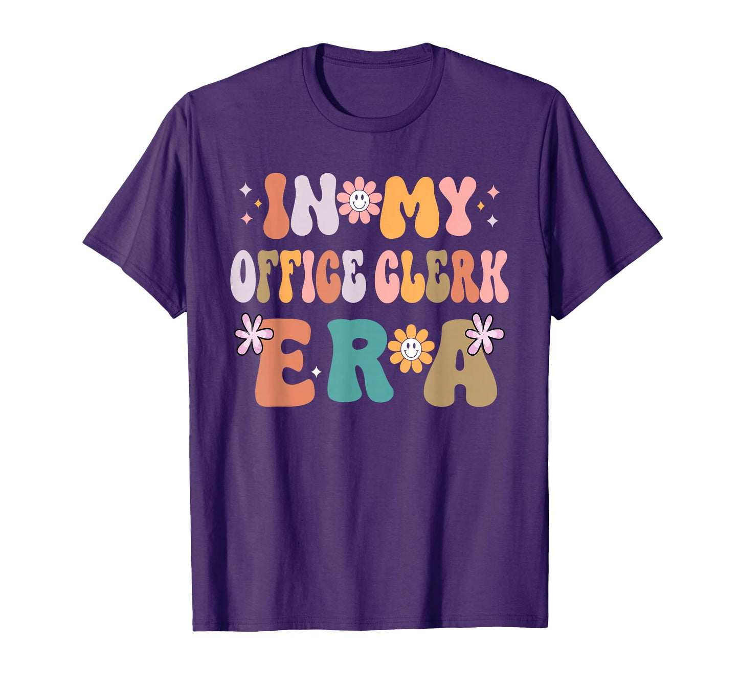 In My Office Clerk Era Funny Women Christmas Presents T-Shirt