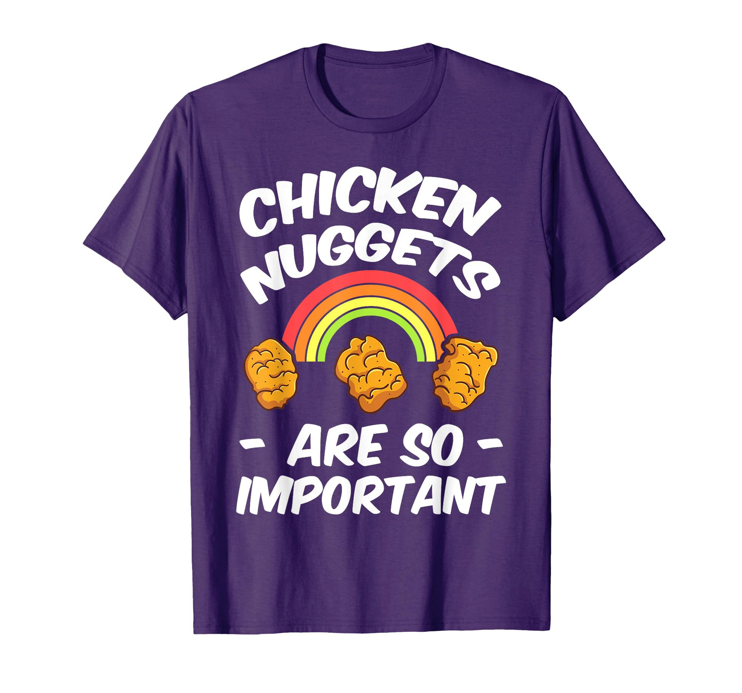 Chicken Nugget Fans Nug Eaters Fast Food Lovers Foodie T-Shirt