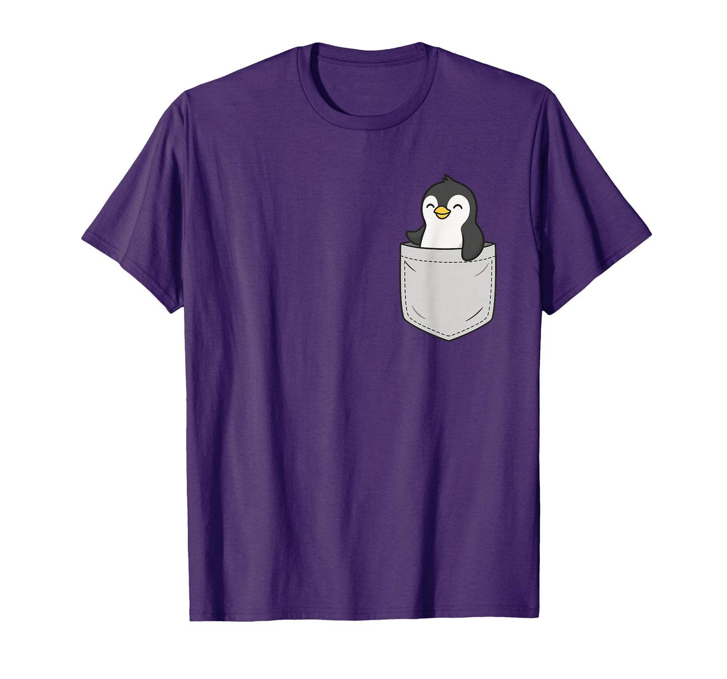 Penguin In Pocket T-Shirt