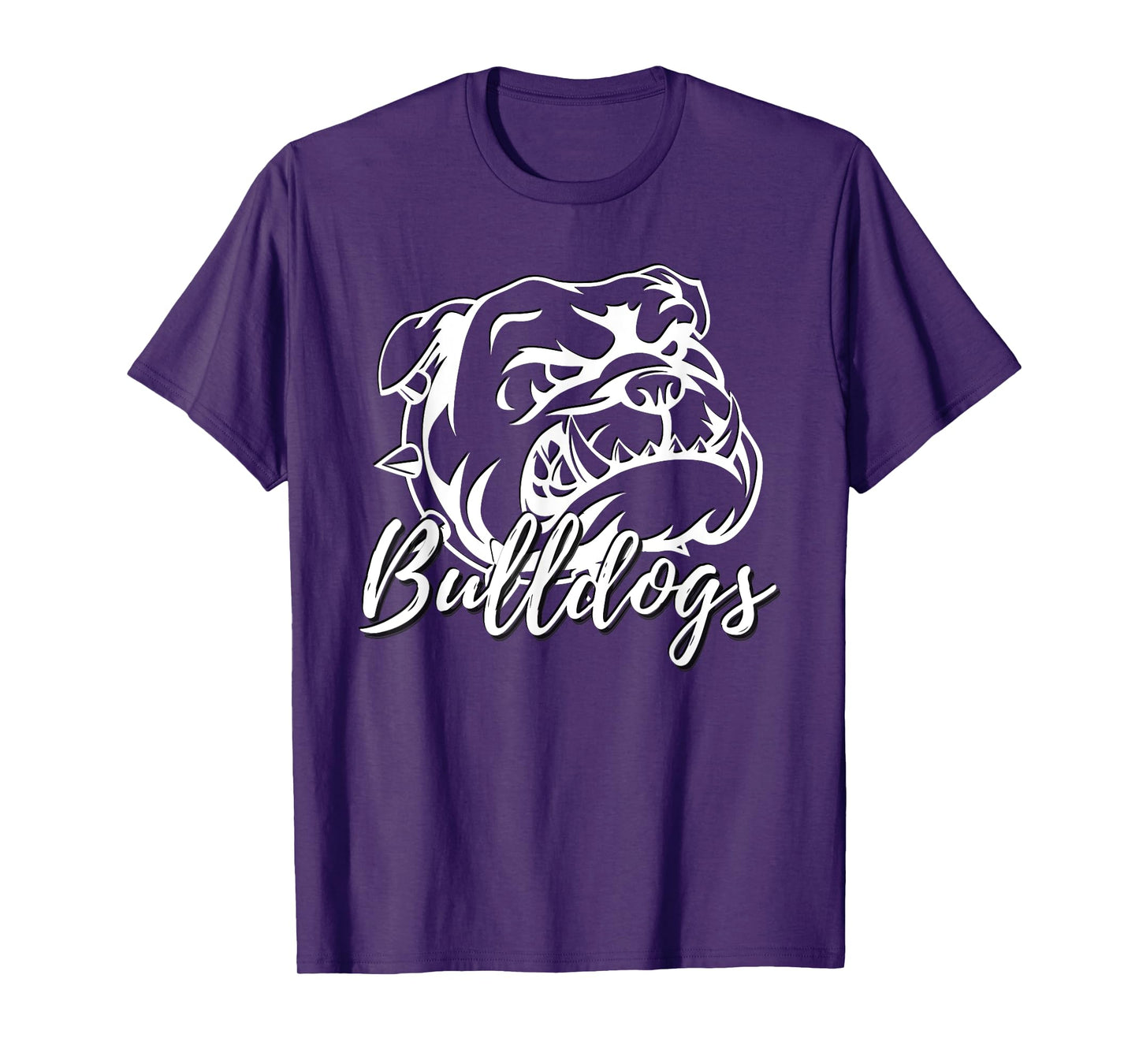 Bulldogs School Sports Fan Team Spirit T-Shirt