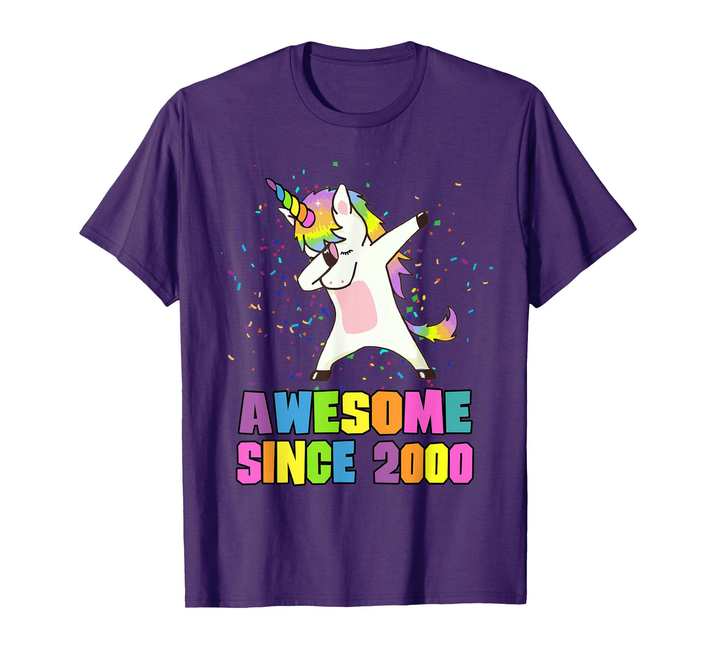 Awesome Since 2000 Unicorn T-Shirt