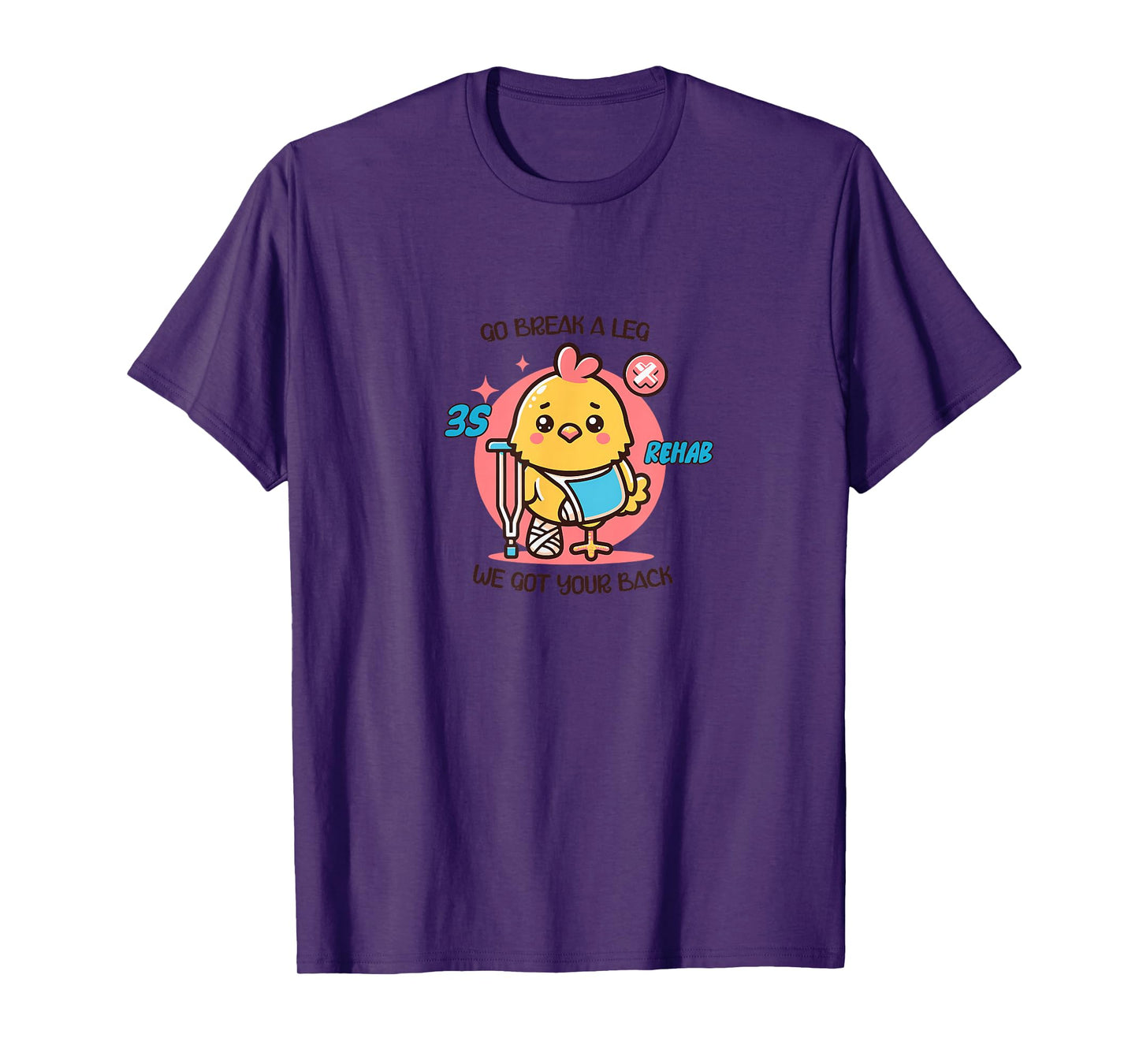 Cute Rehab Chicken Injured T-Shirt