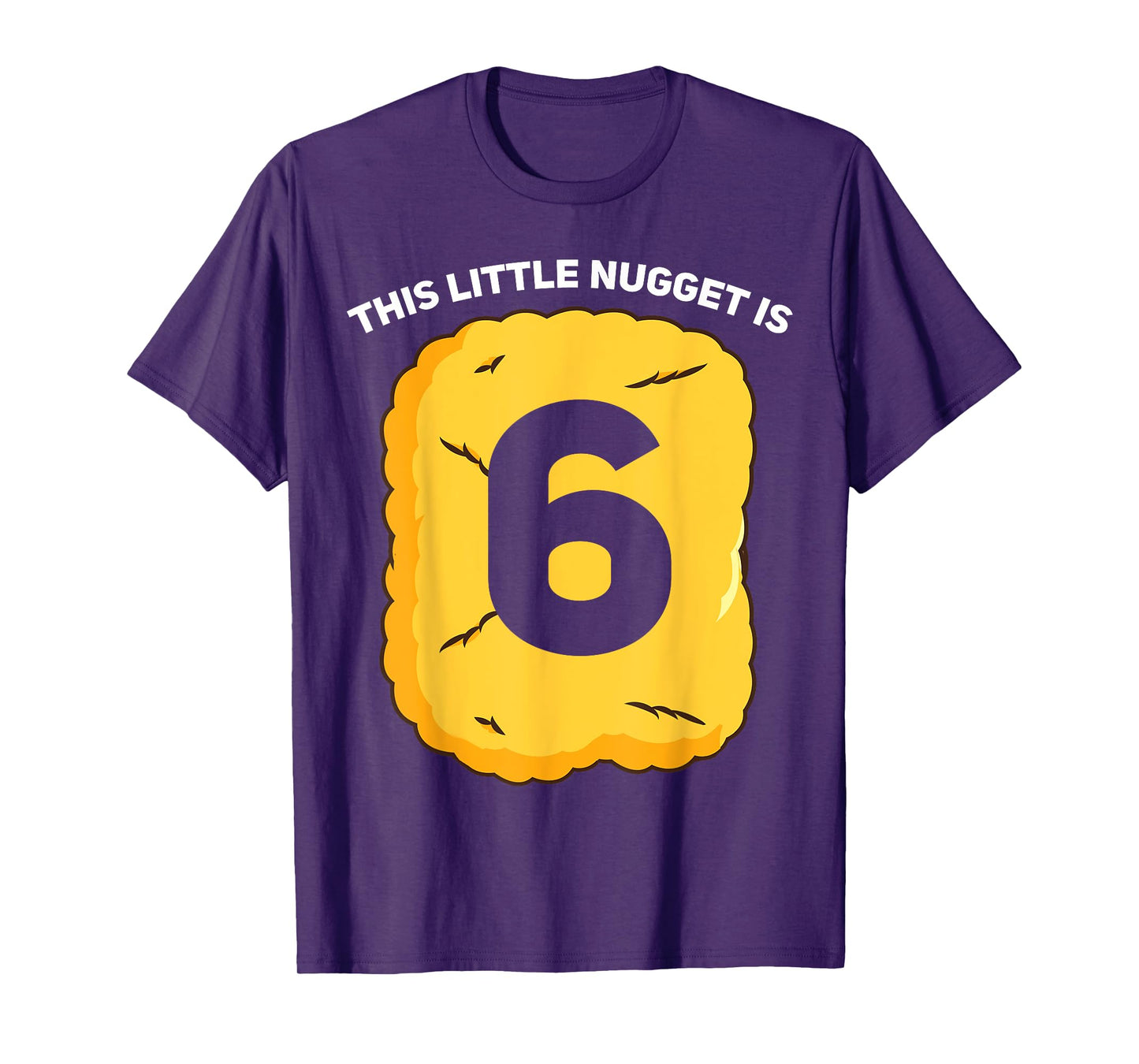 6 Year Old Chicken Nugget Birthday Party T-Shirt