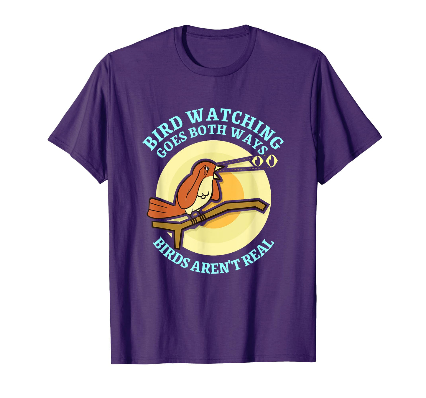 Funny Bird Watching Goes Both Ways T-Shirt