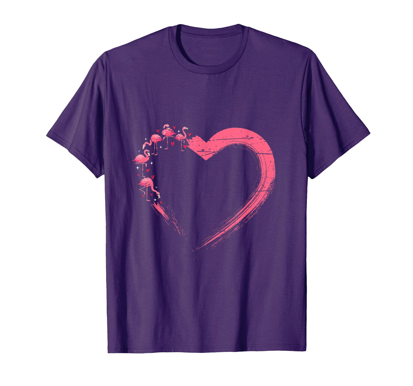 Heart Flamingo T-Shirt