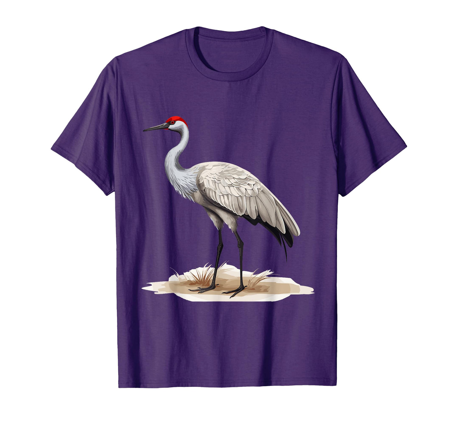 Sandhill Crane Birder Birding T-Shirt