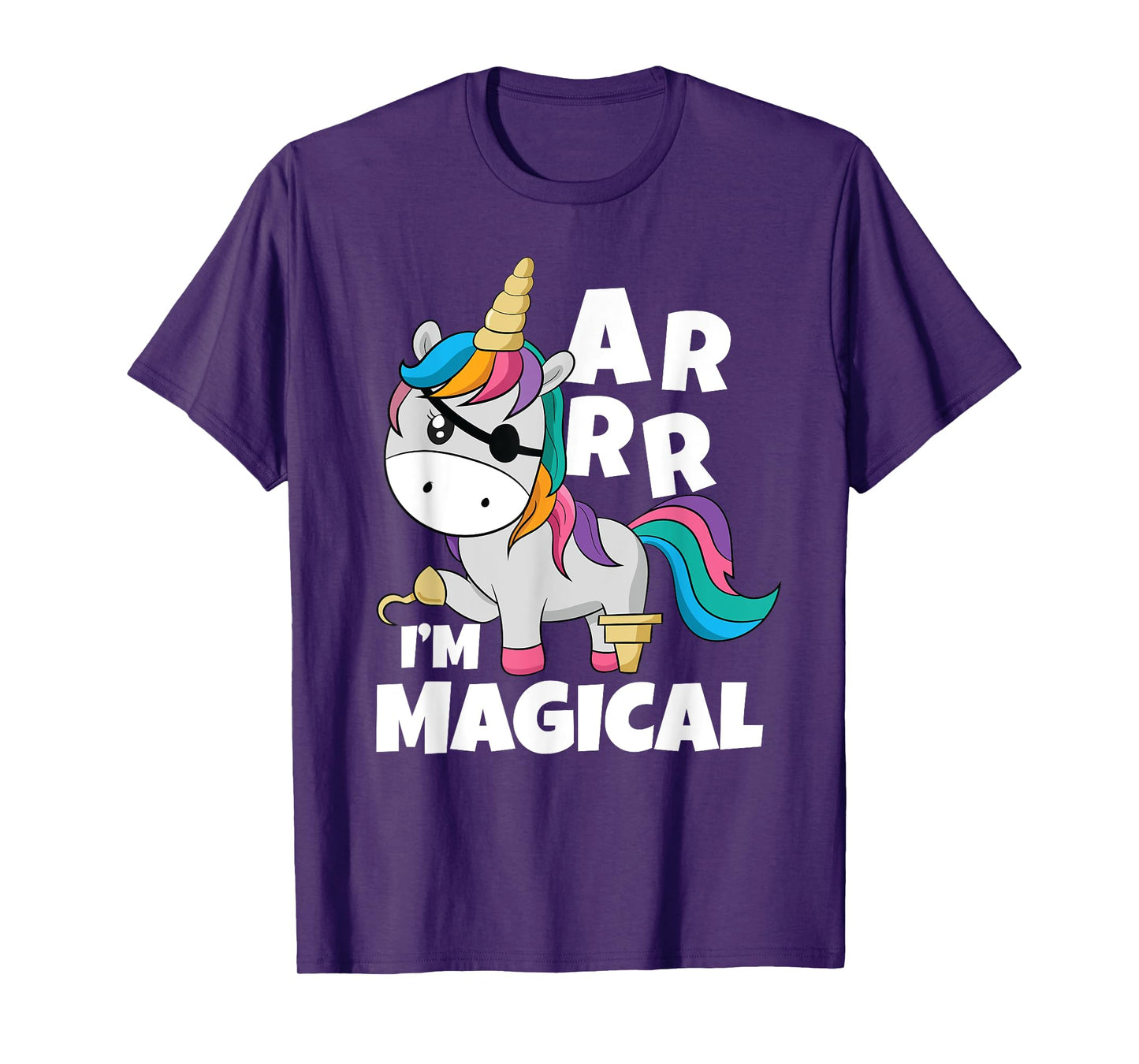 I'm Magical Caribbean Buccaneer Toddler Girl Unicorn Pirate T-Shirt