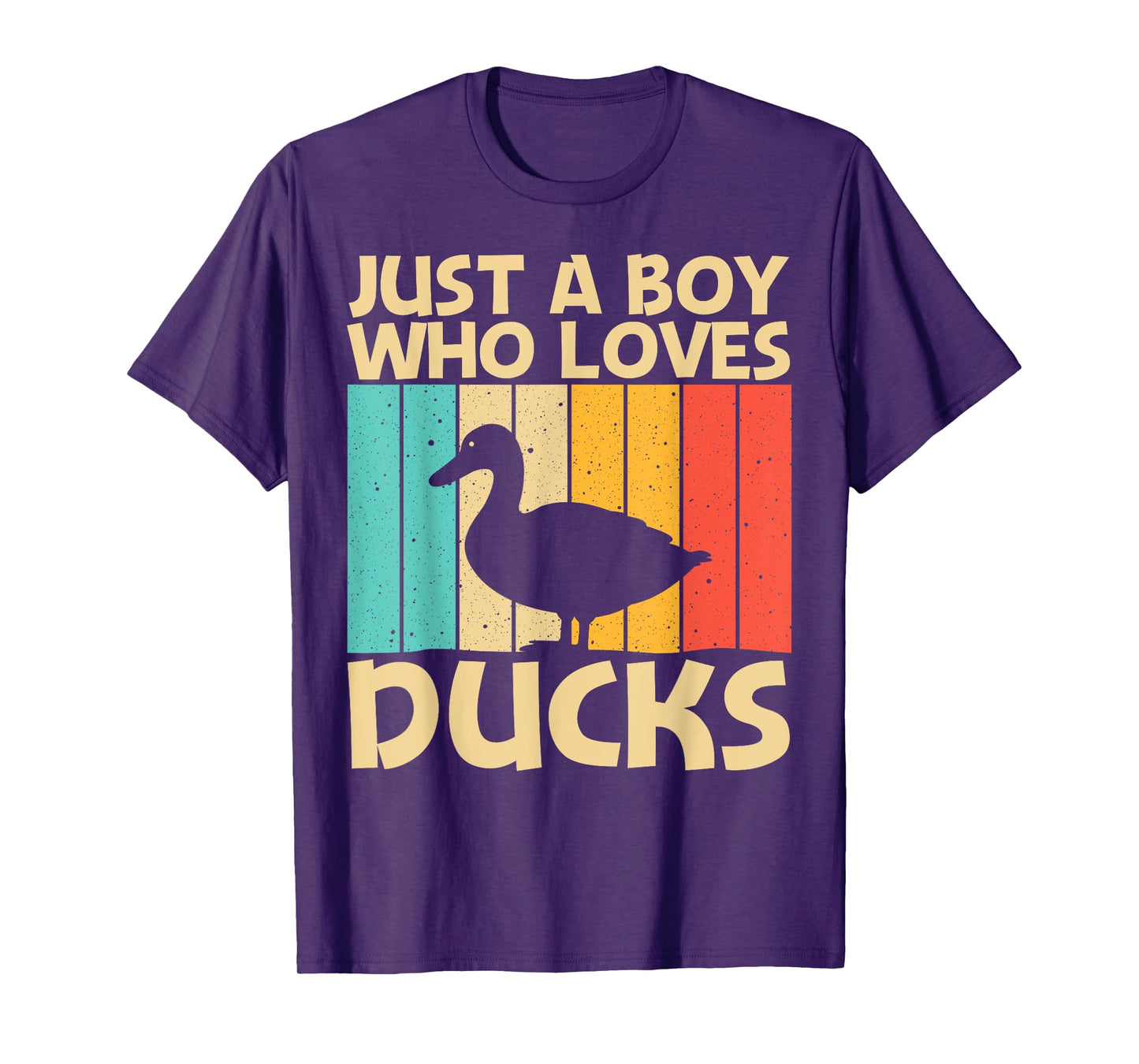 Funny Duck Design For Boys Kids Duck Farmer Hunting Lovers T-Shirt