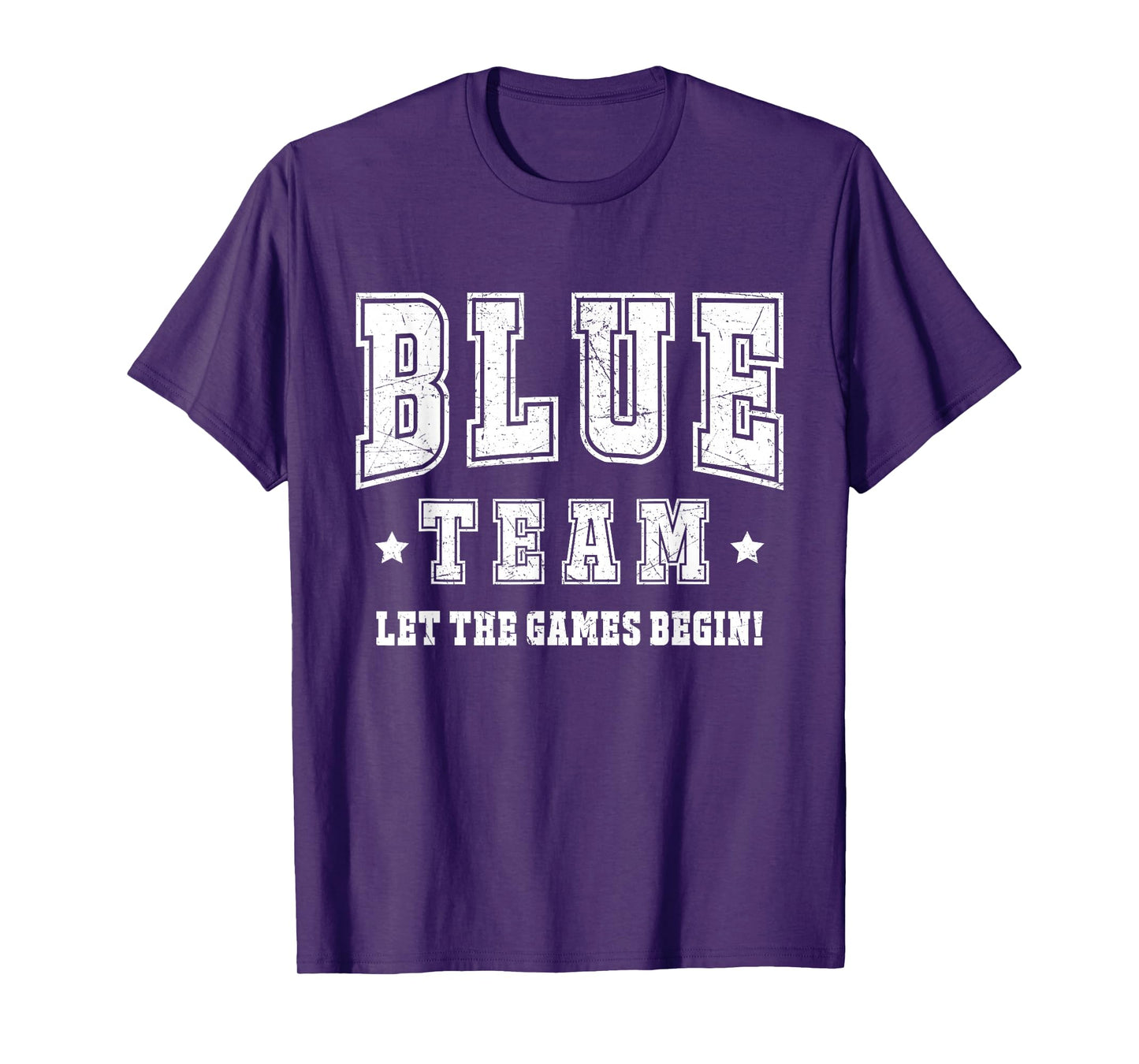Blue Field Day Team Spirit Squad Let The Games Begin 2024 T-Shirt