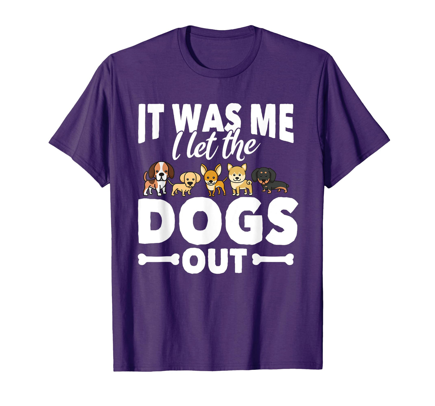Funny Dog Gift Dog Owners Walking T-Shirt for Men Women Kids