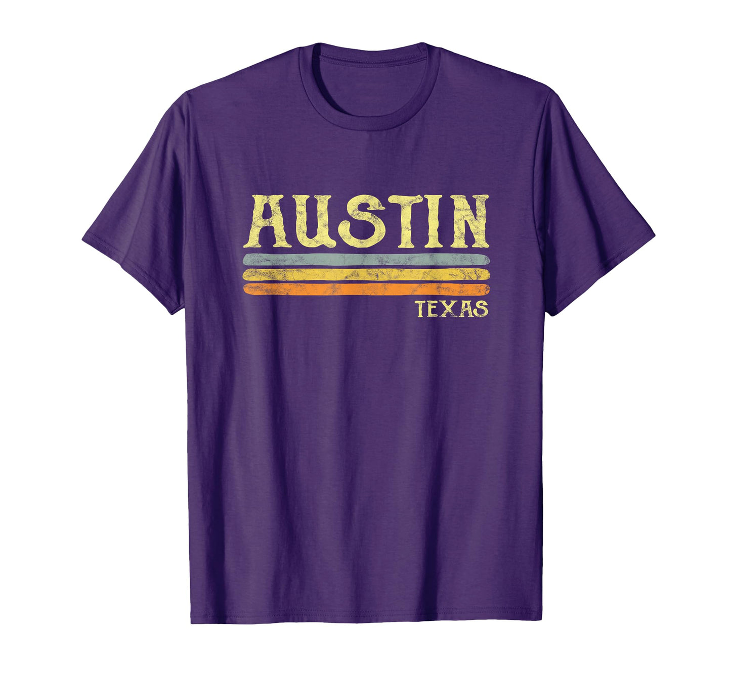 Vintage Austin Texas Tx T-shirt Retro Love Gift Souvenir T-Shirt