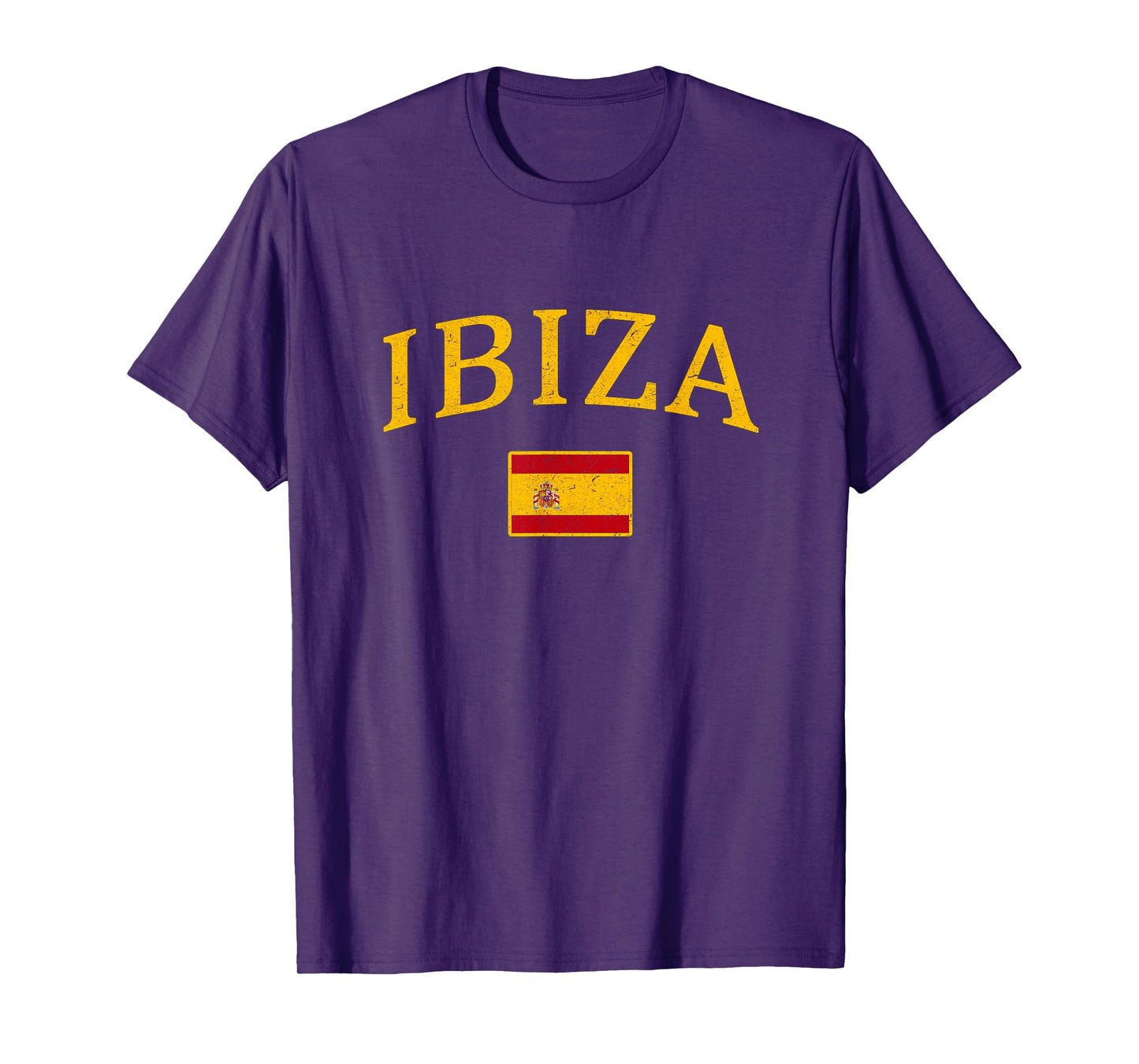 Ibiza Spain T-shirt Spanish Flag Espana Tourist Souvenir T-Shirt