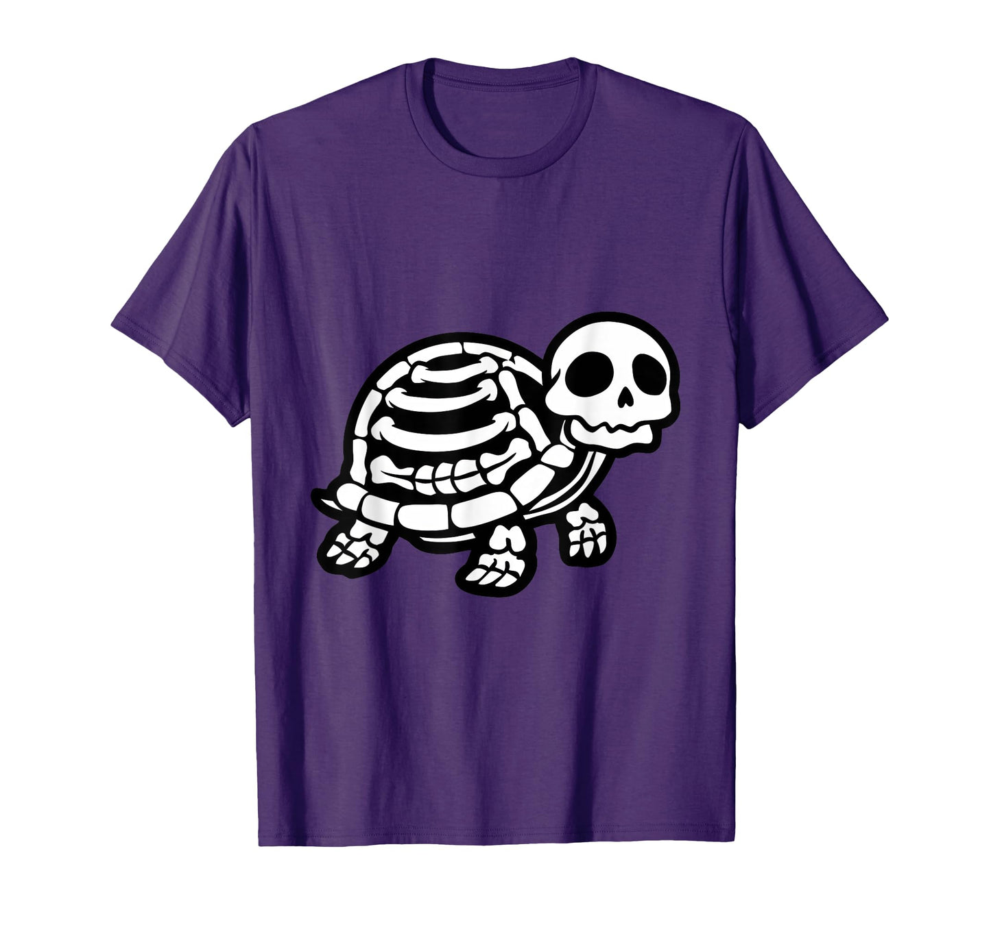 Cute Halloween Turtle Skeleton Tortoise Fossils Archeologist T-Shirt