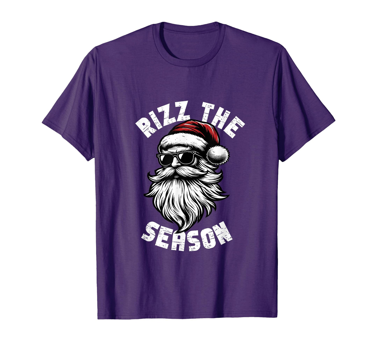Rizz the Season Funny Santa Christmas T-Shirt